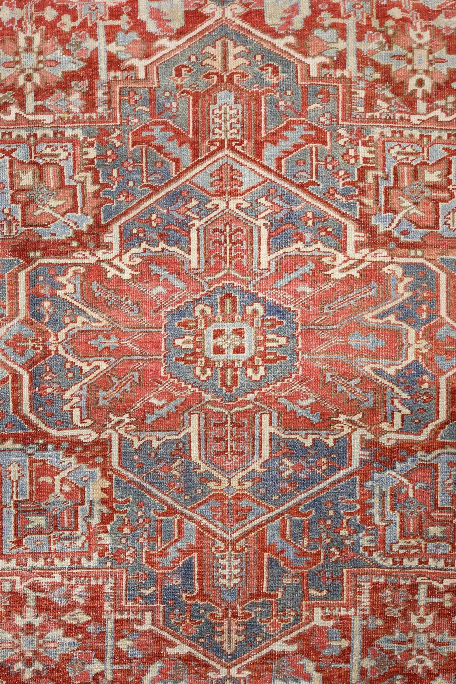 Vintage Heriz Handwoven Tribal Rug, J69994