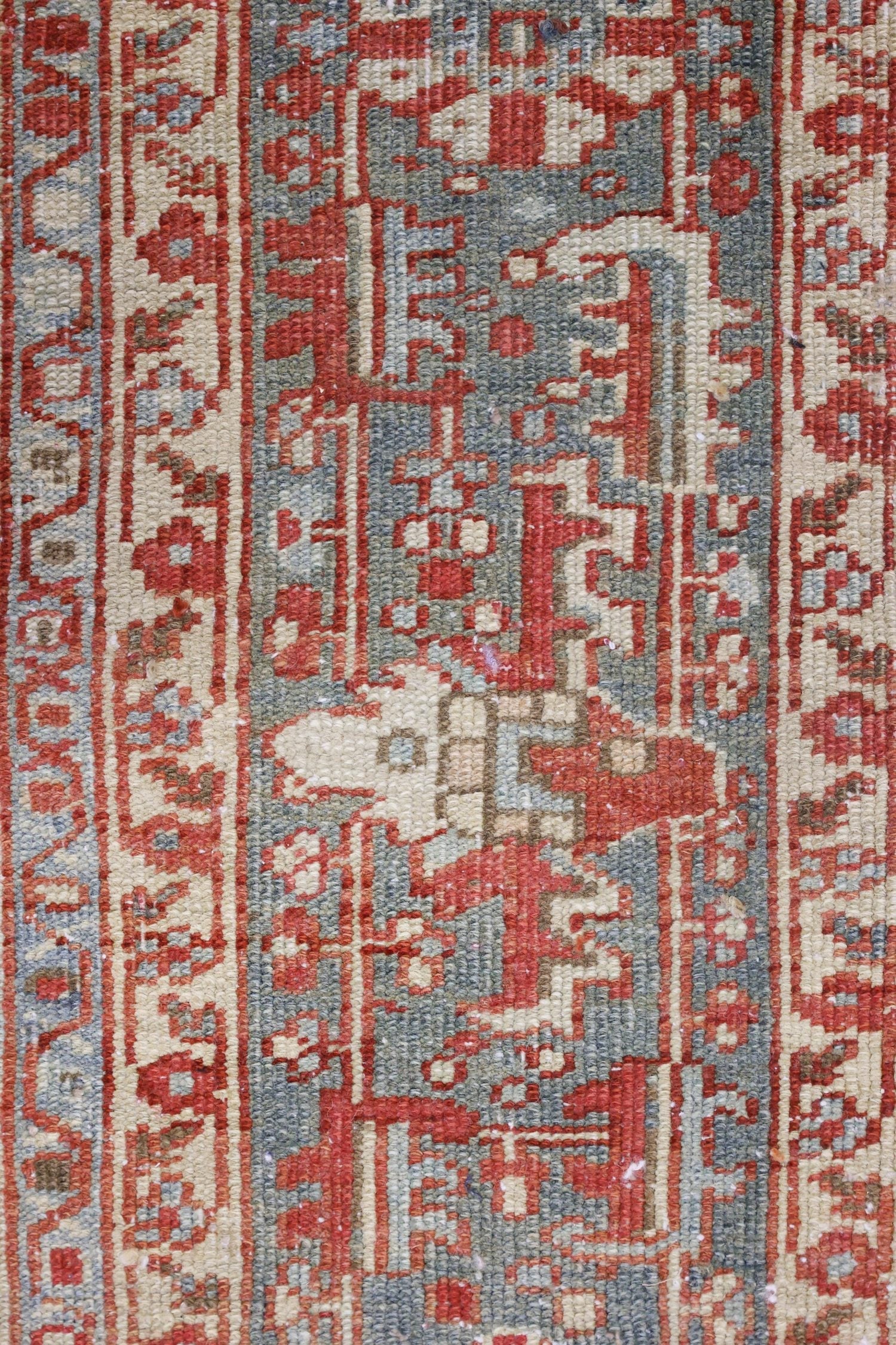 Vintage Heriz Handwoven Tribal Rug, J69994