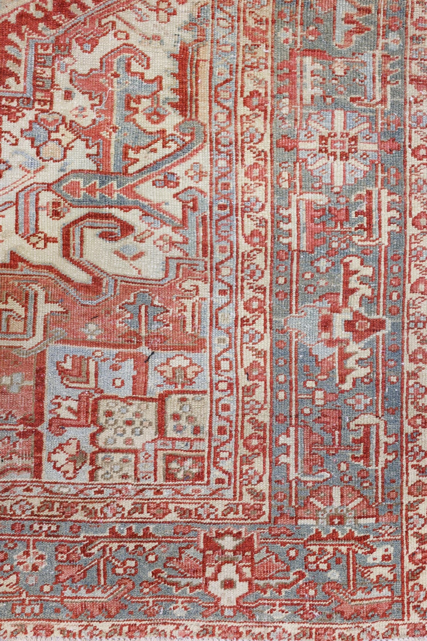 Vintage Heriz Handwoven Tribal Rug, J69994