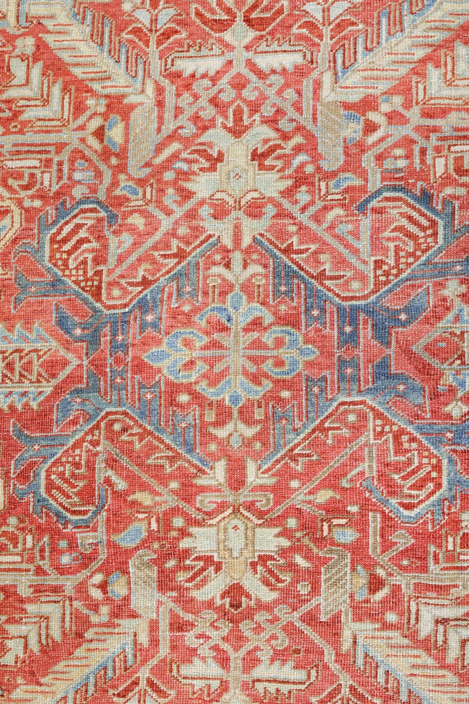 Vintage Heriz Handwoven Tribal Rug, J69995