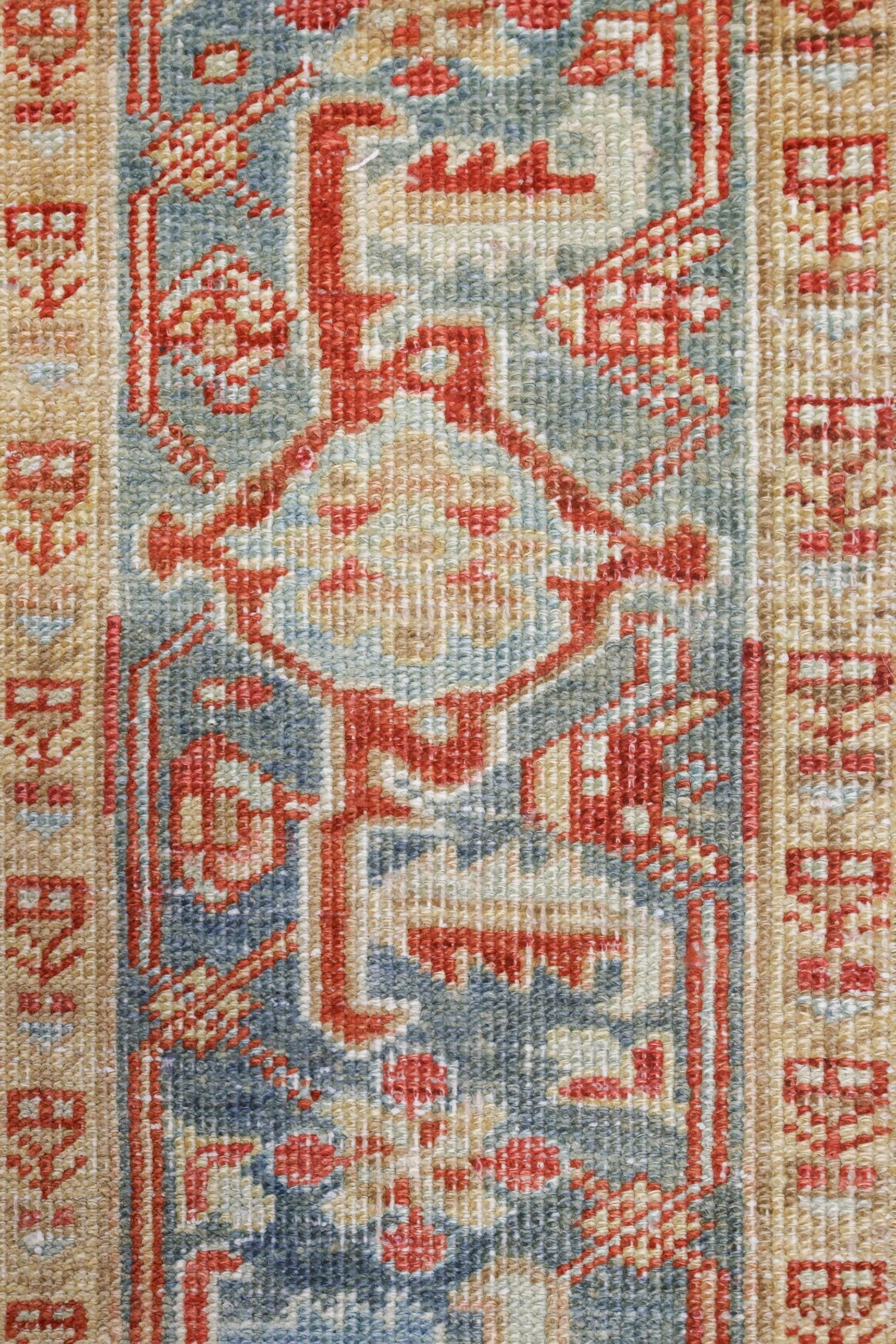 Vintage Heriz Handwoven Tribal Rug, J69995