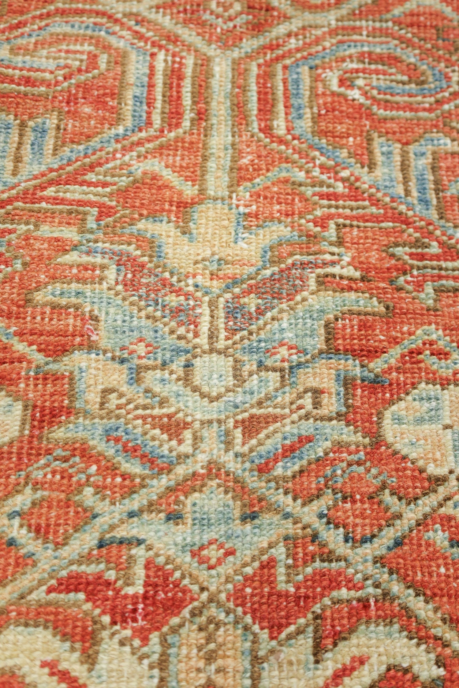 Vintage Heriz Handwoven Tribal Rug, J70000