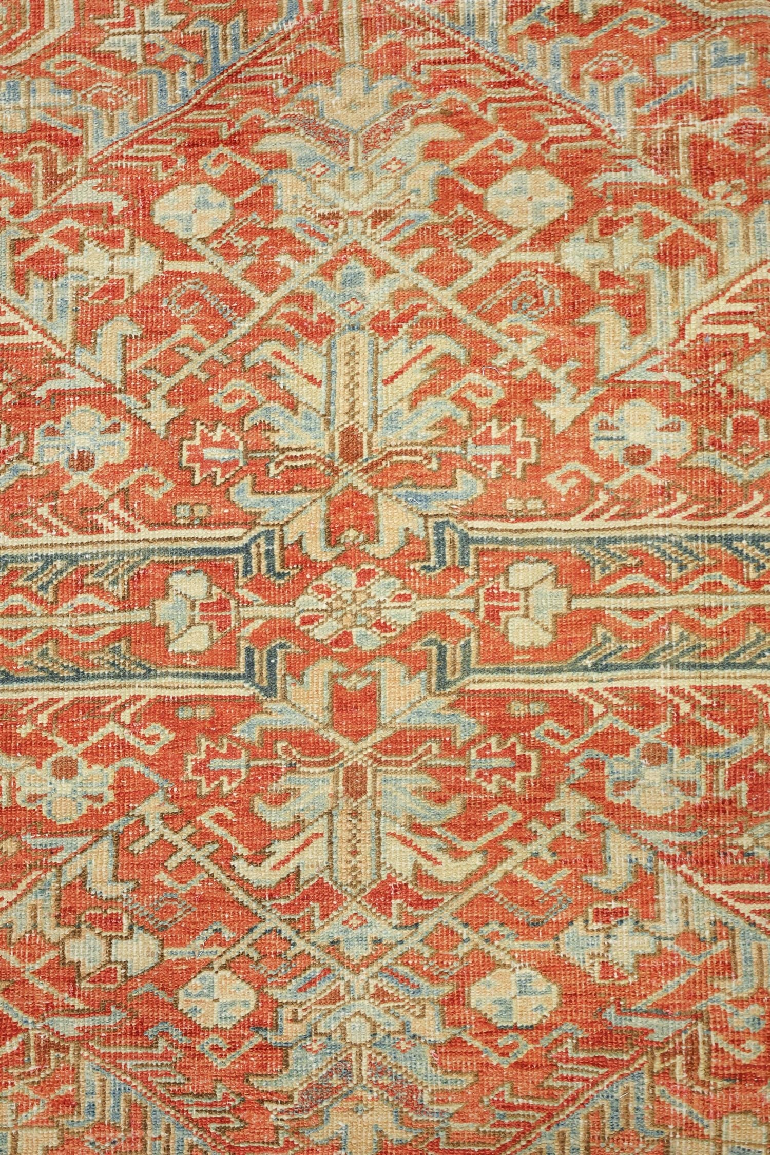 Vintage Heriz Handwoven Tribal Rug, J70000