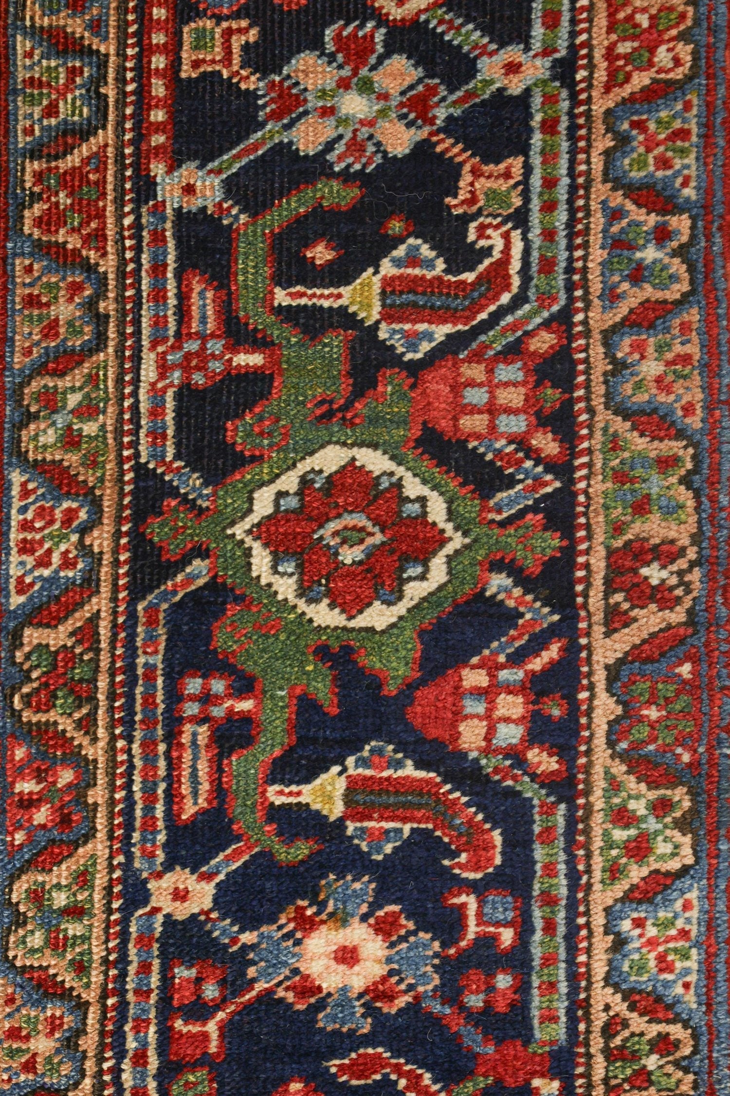 Antique Heriz Handwoven Tribal Rug, J70003