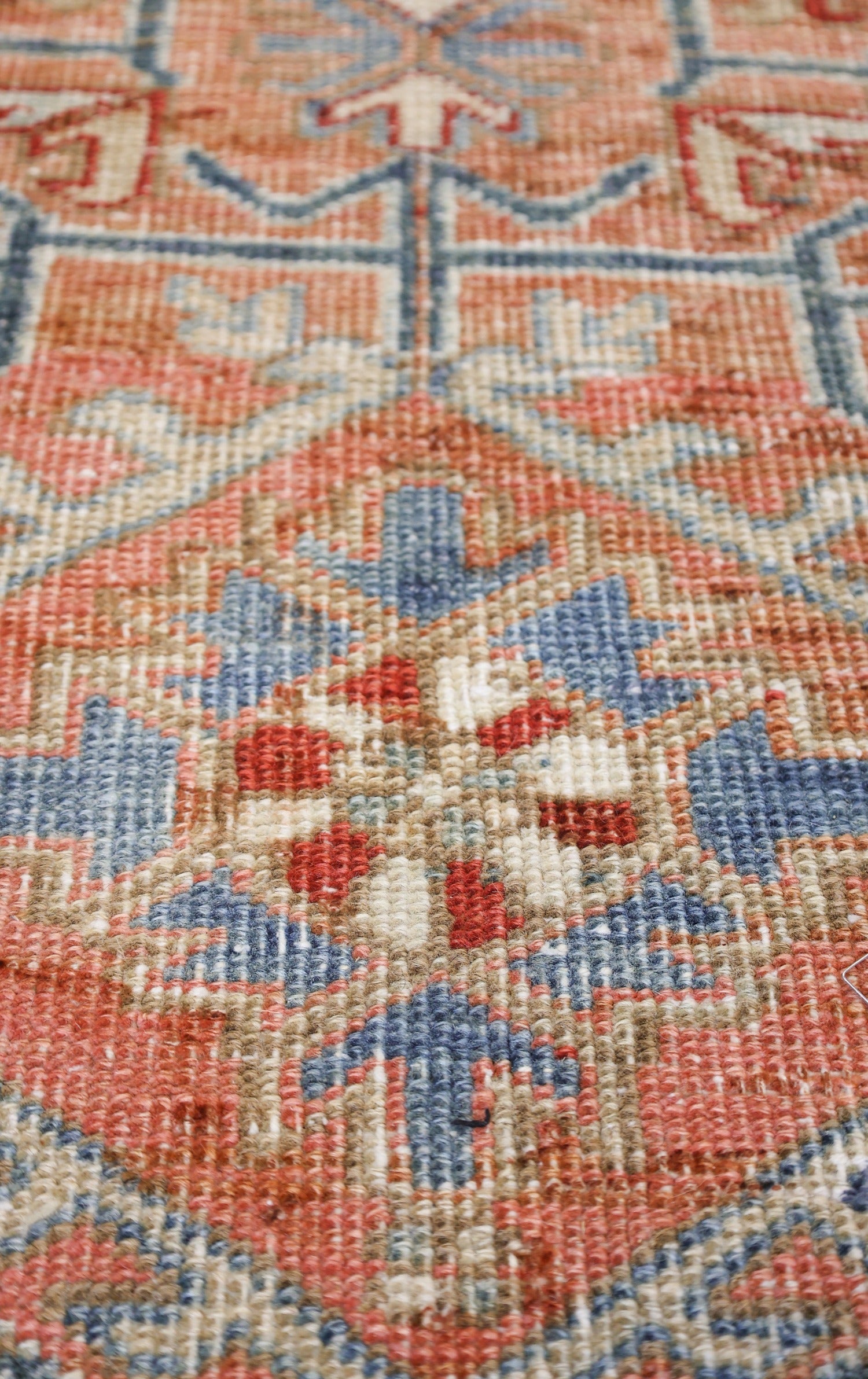 Vintage Heriz Handwoven Tribal Rug, J70005