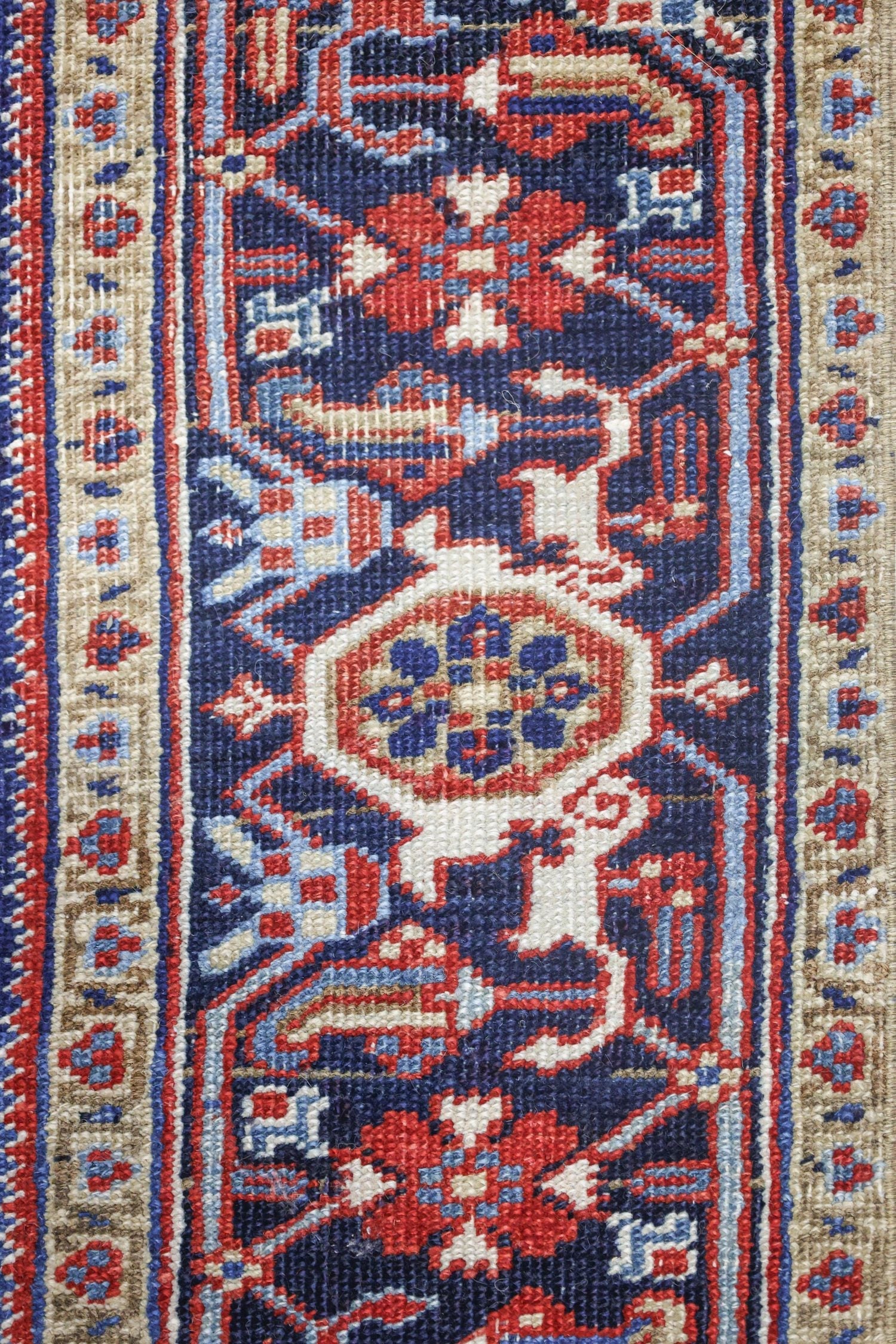 Vintage Heriz Handwoven Tribal Rug, J70012