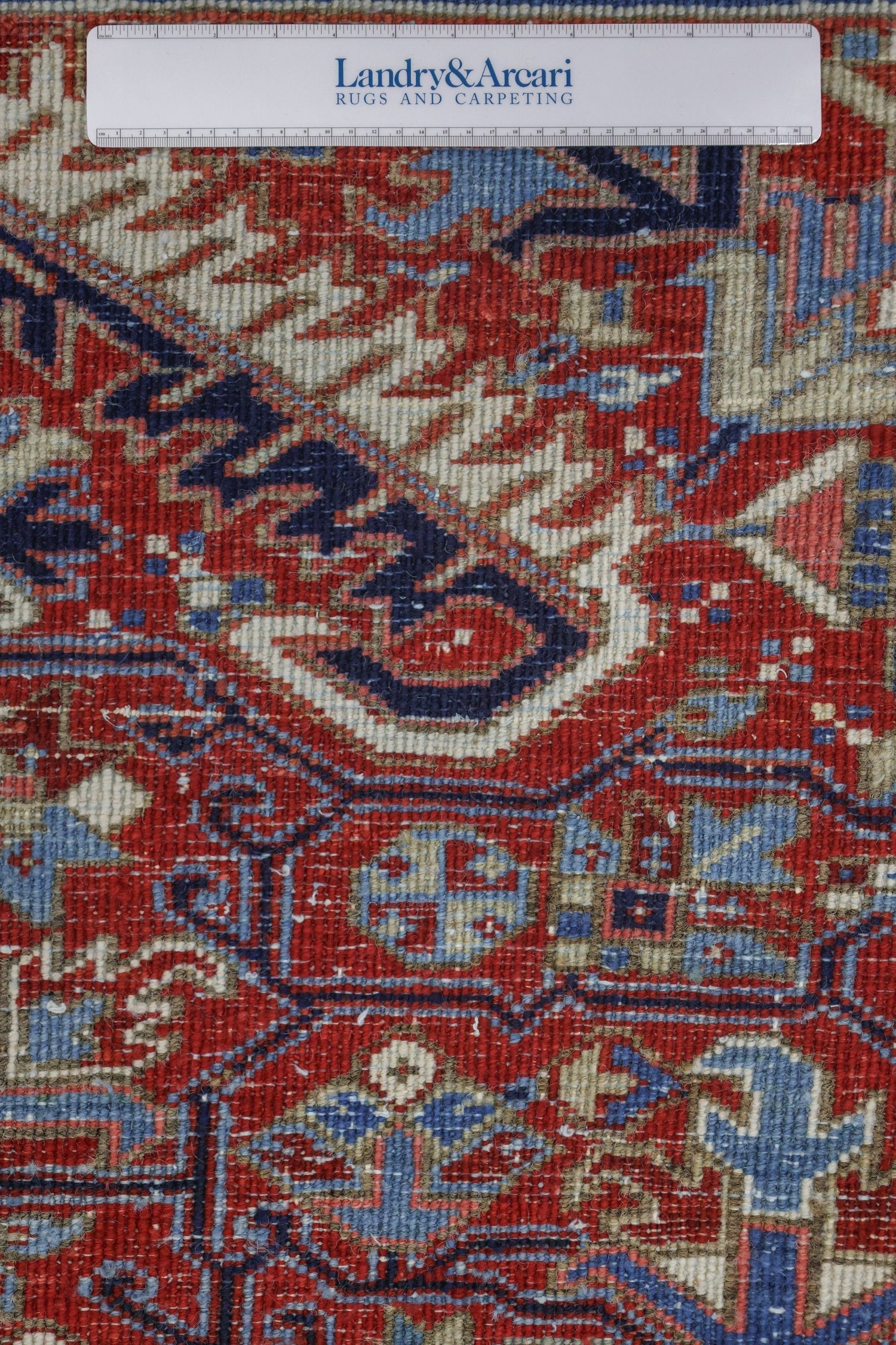 Vintage Heriz Handwoven Tribal Rug, J70012