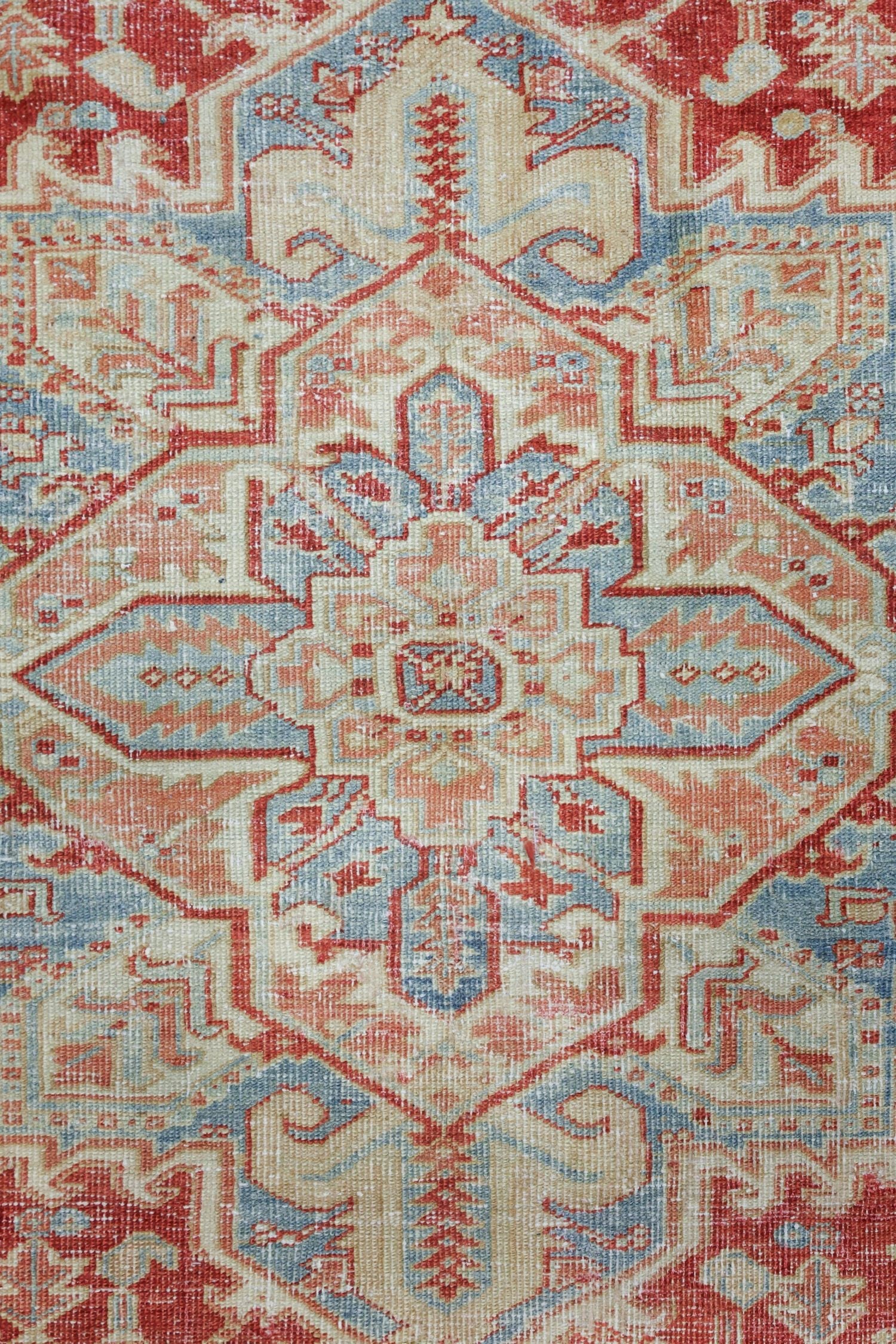 Vintage Heriz Handwoven Tribal Rug, J70015