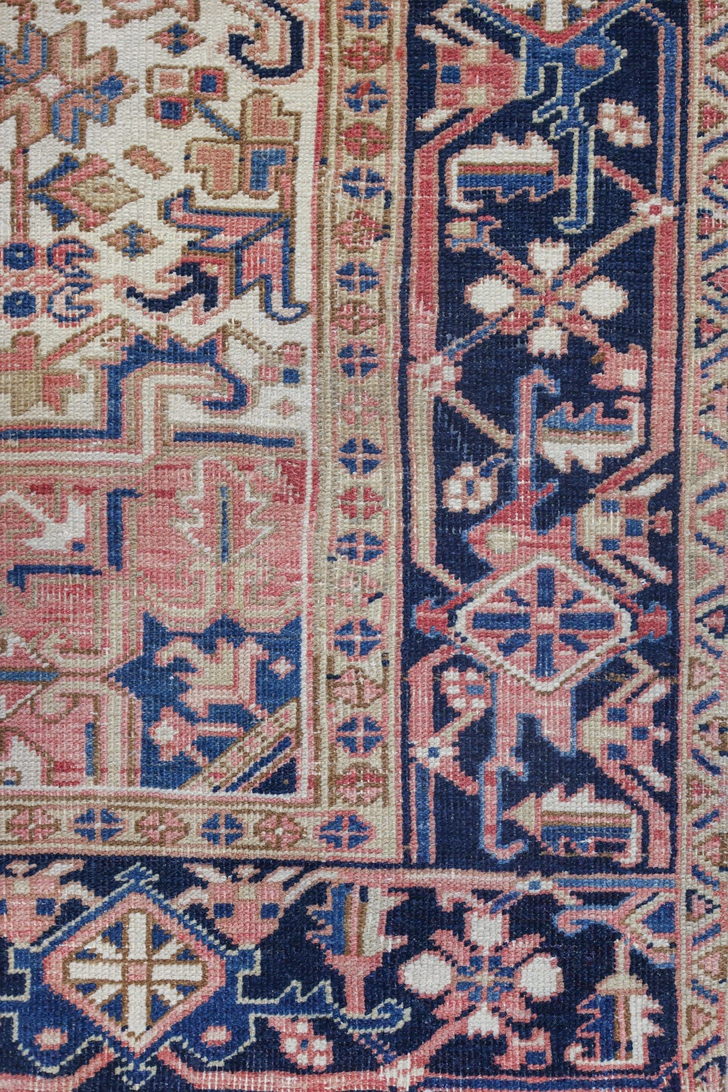 Vintage Heriz Handwoven Tribal Rug, J70020