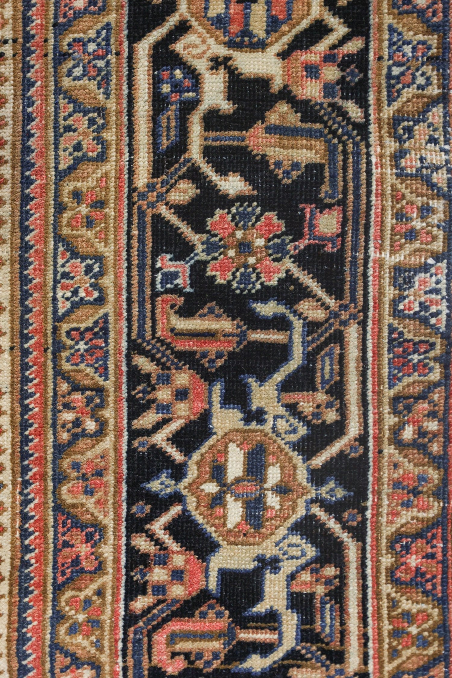 Vintage Heriz Handwoven Tribal Rug, J73078