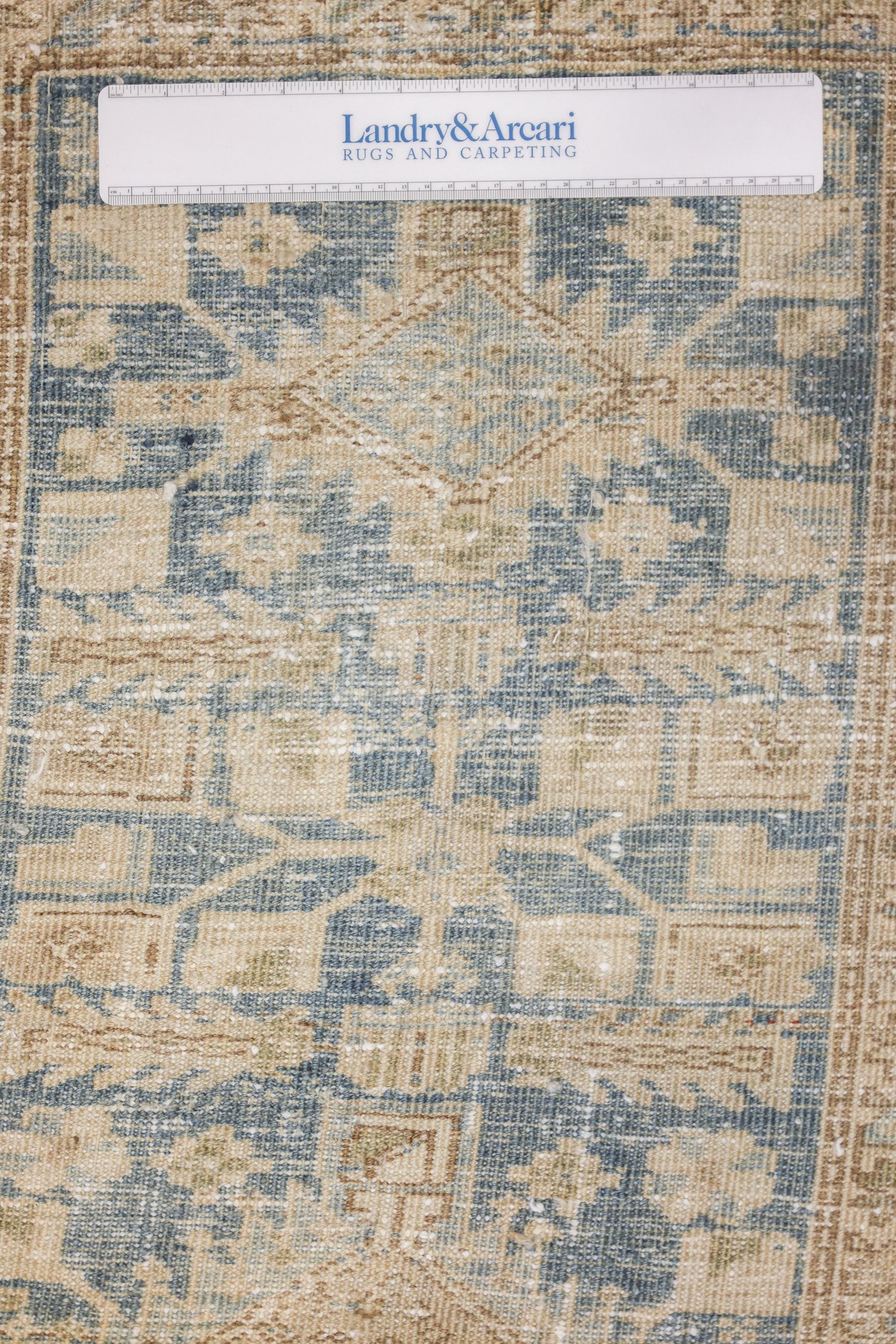 Vintage Heriz Handwoven Tribal Rug, J73228