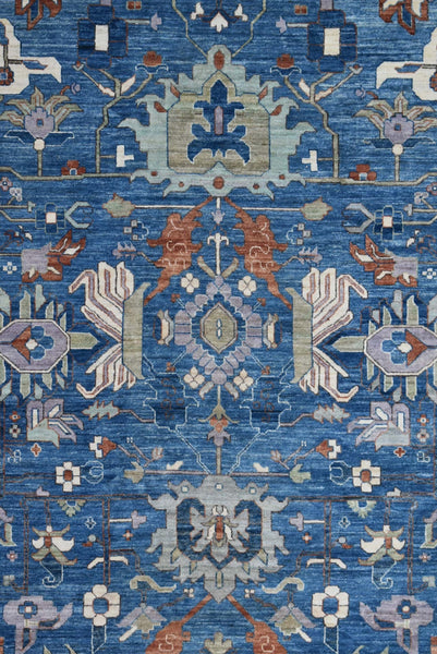 Heriz Handwoven Tribal Rug, J73897