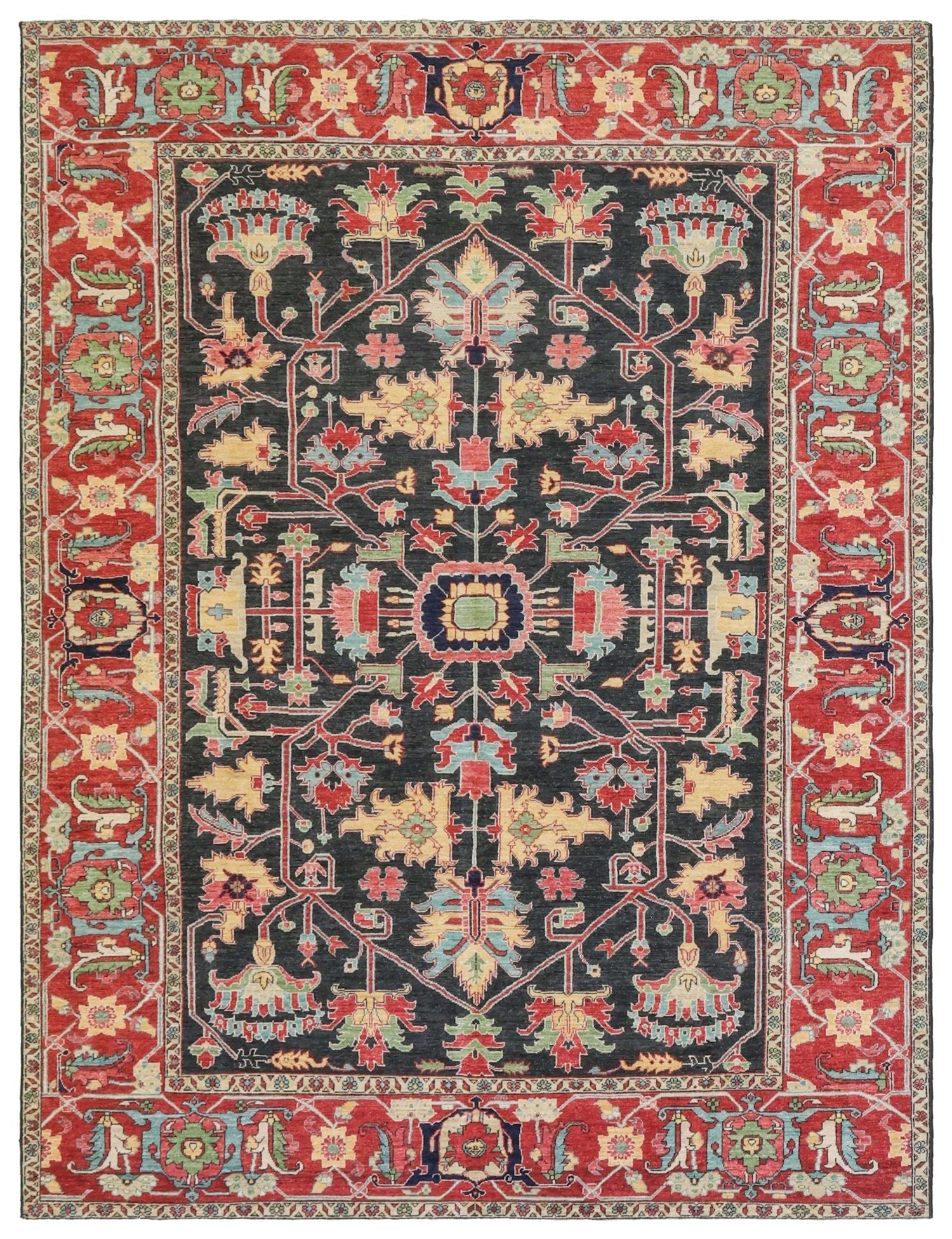 Heriz Handwoven Tribal Rug