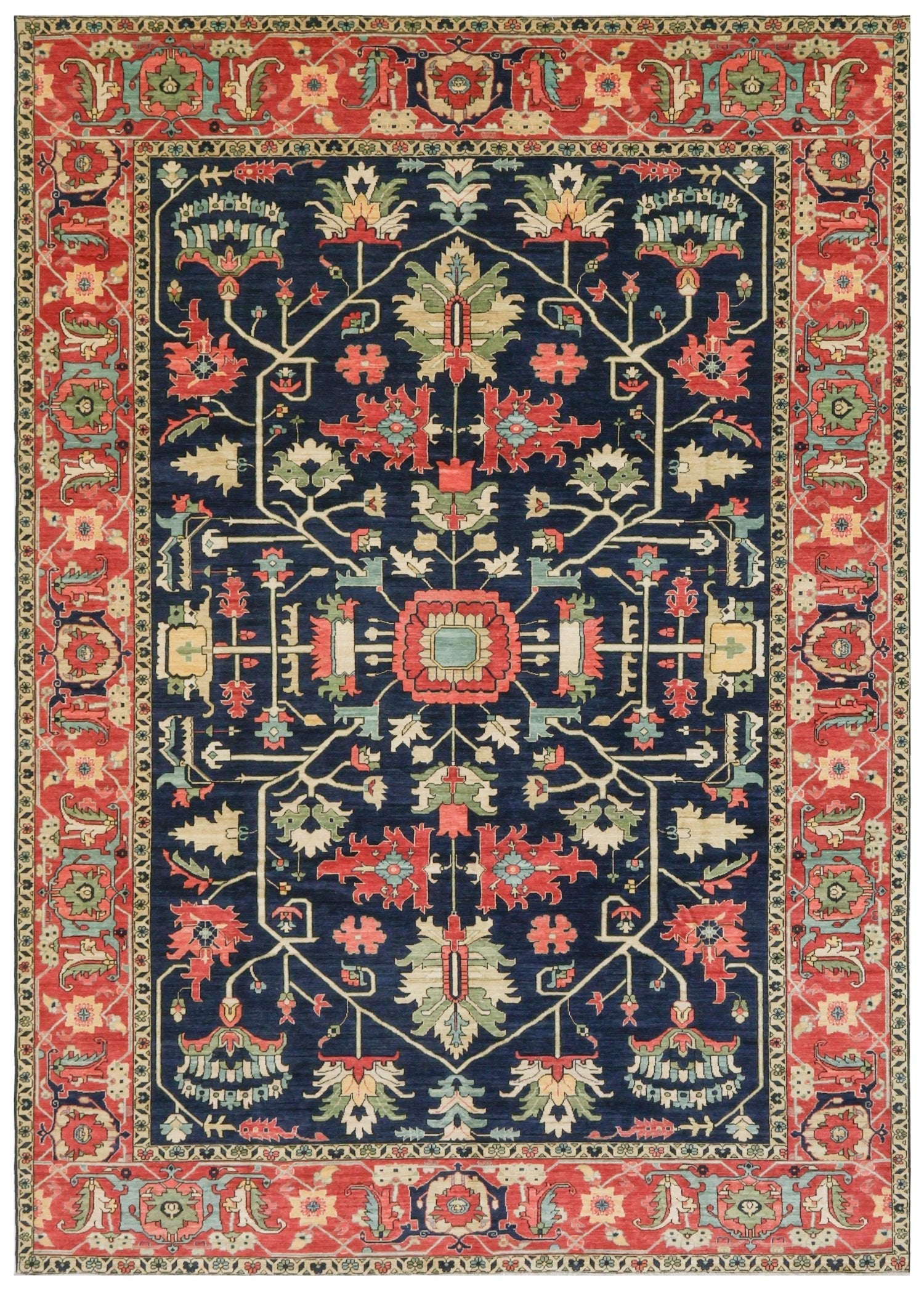 Heriz Handwoven Tribal Rug