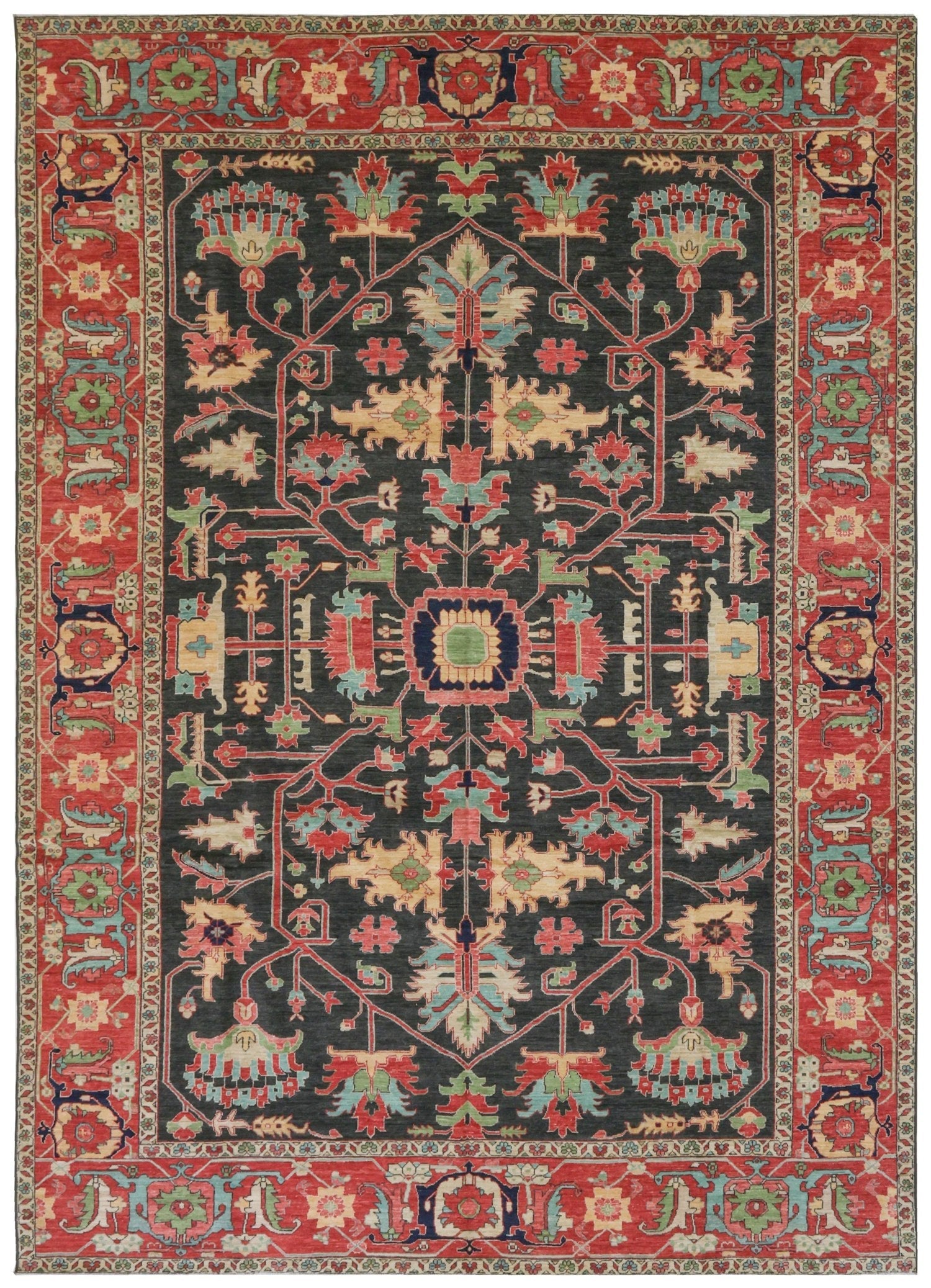 Heriz Handwoven Tribal Rug