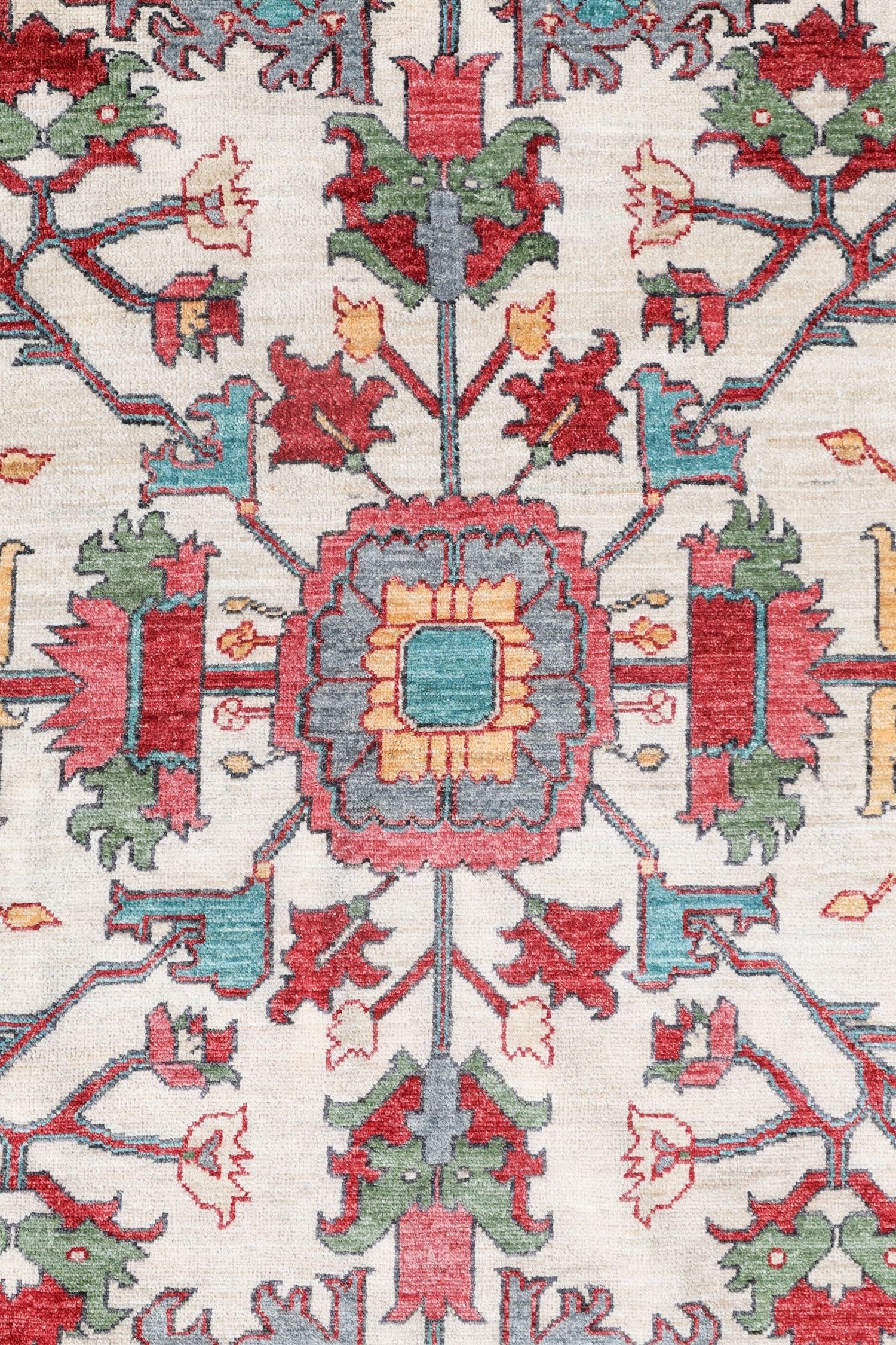 Heriz Handwoven Tribal Rug, J74963