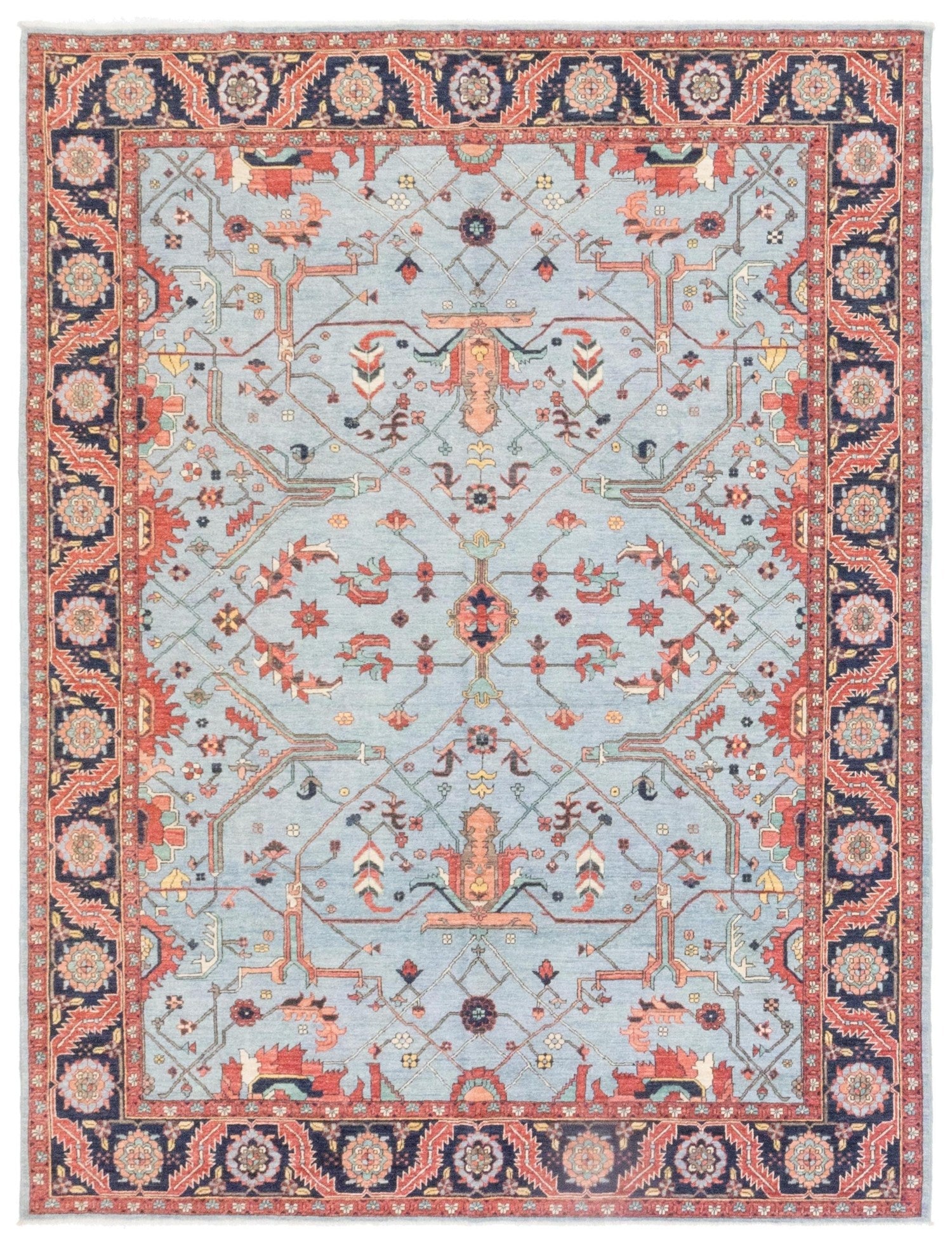 Heriz Handwoven Tribal Rug