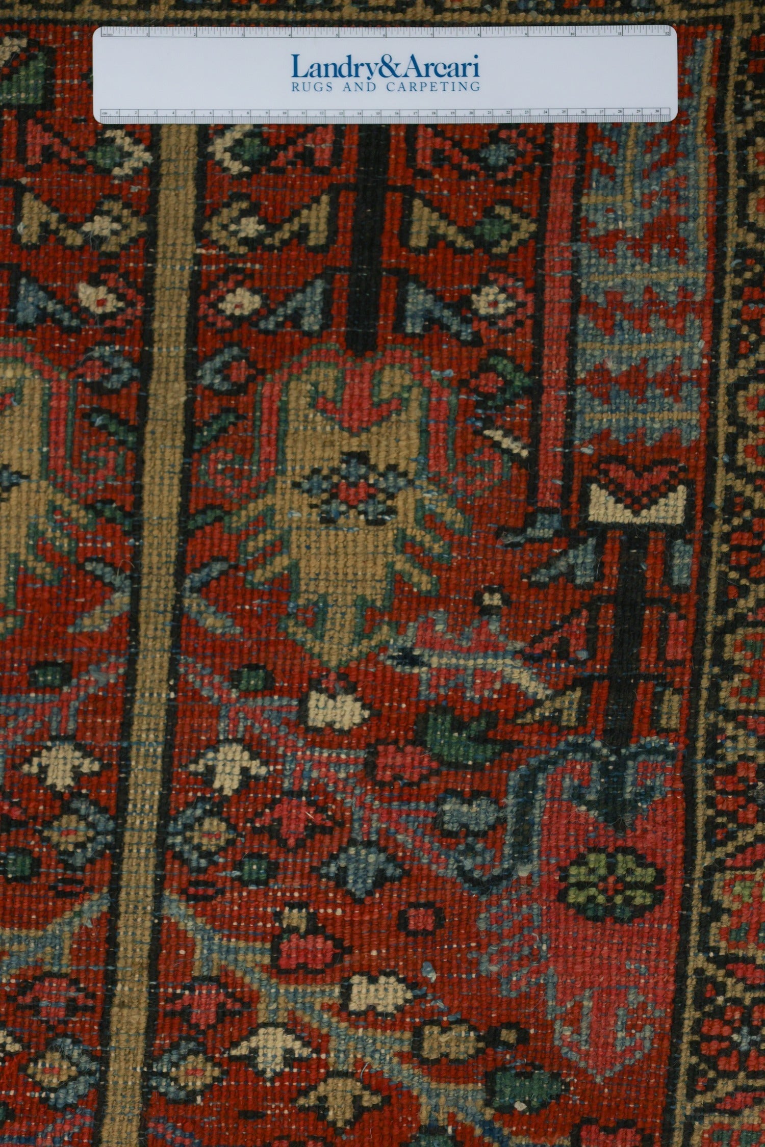 Antique Heriz Handwoven Tribal Rug, J76727