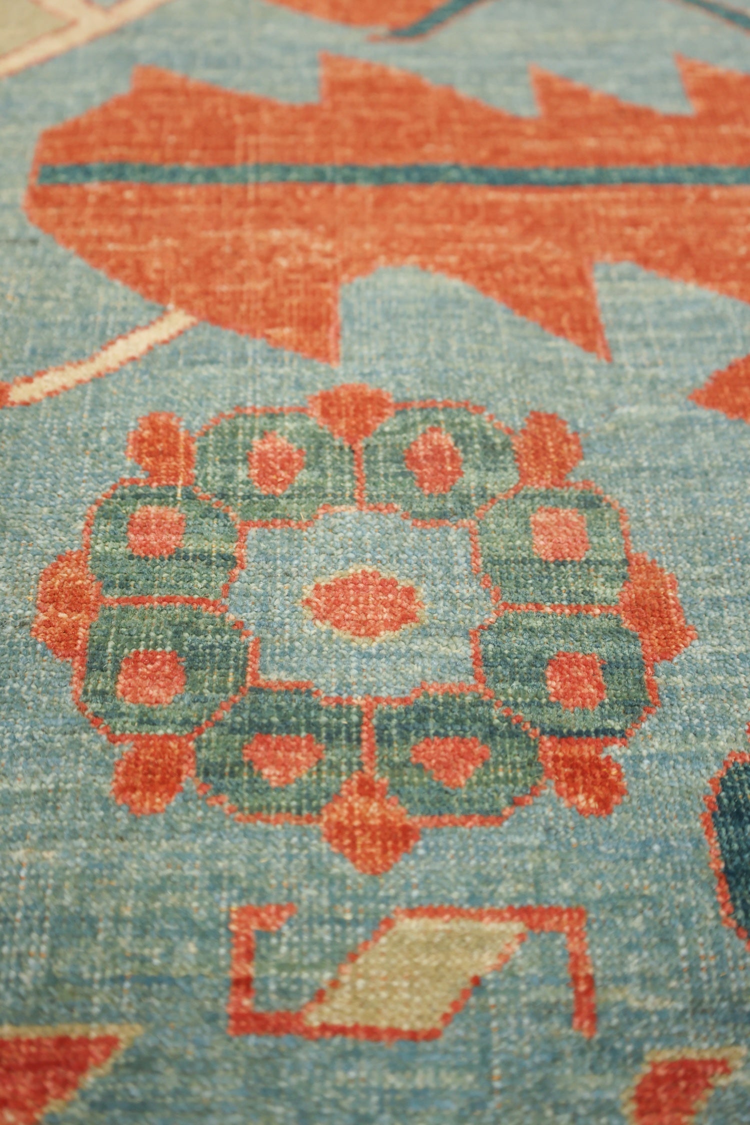 Heriz Wagireh Handwoven Tribal Rug, J75172