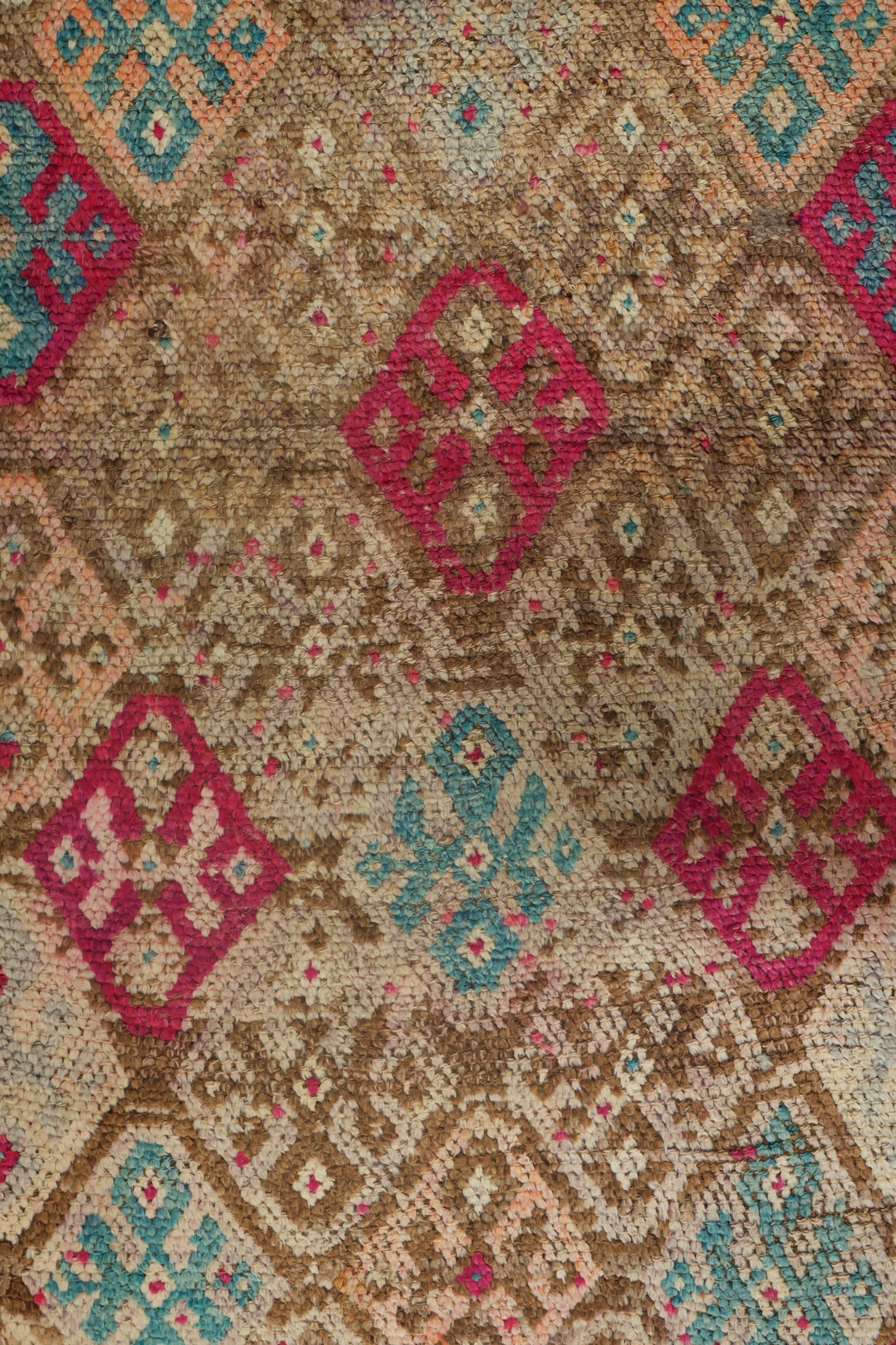 Vintage Herki Handwoven Tribal Rug, J71011