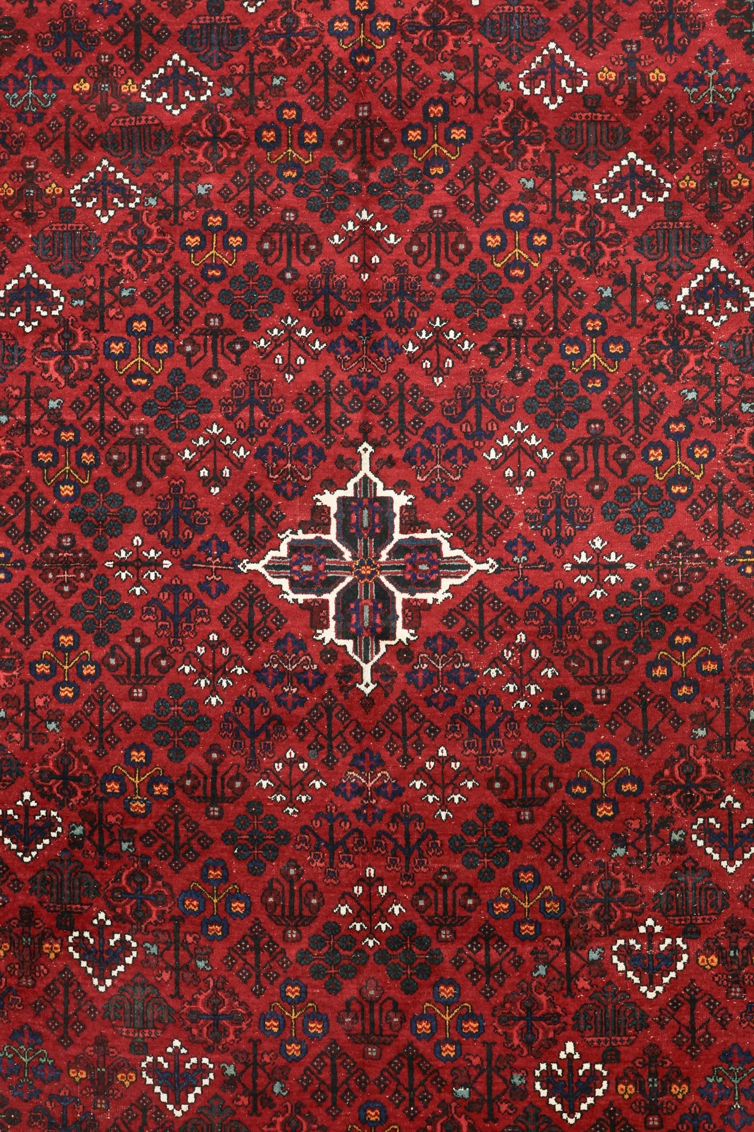 Antique Joshaqan Handwoven Tribal Rug, J76844