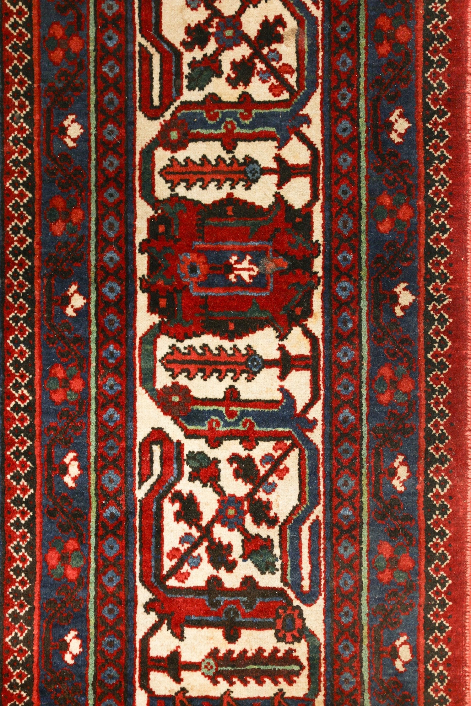 Antique Joshogan Handwoven Tribal Rug, J76451