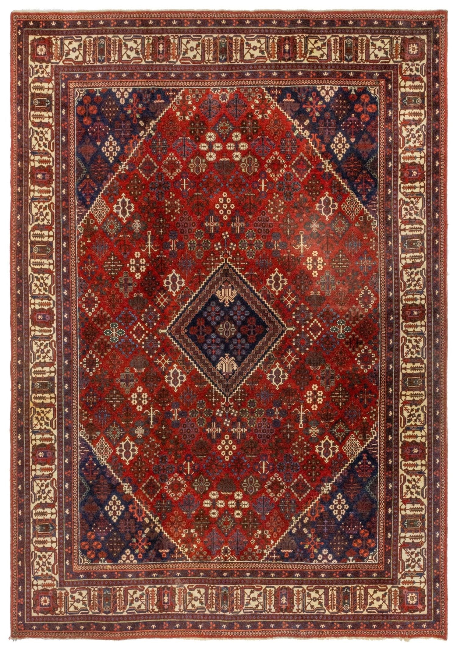 Antique Joshogan Handwoven Tribal Rug