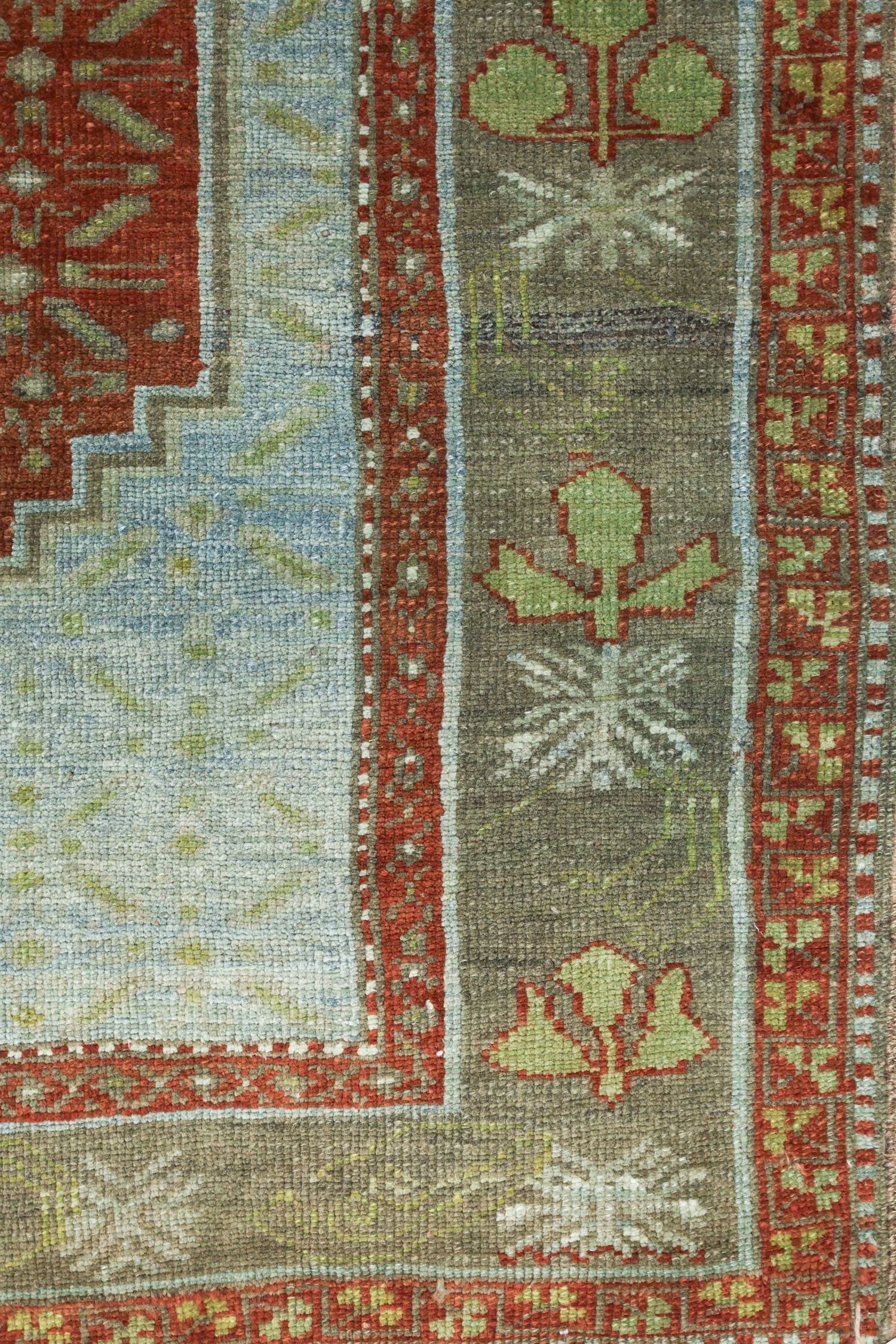 Vintage Karabagh Handwoven Tribal Rug, J65235