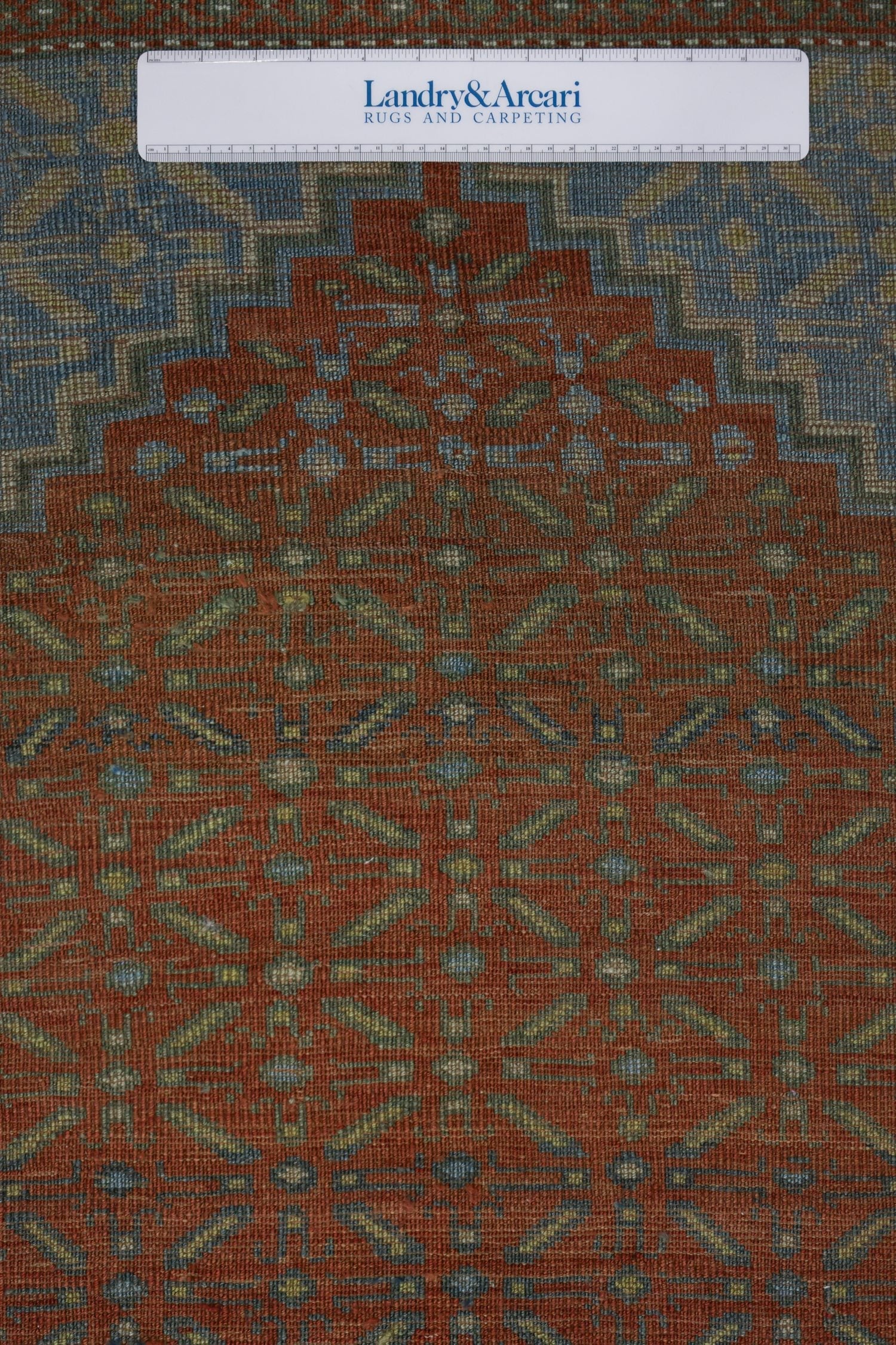 Vintage Karabagh Handwoven Tribal Rug, J65235