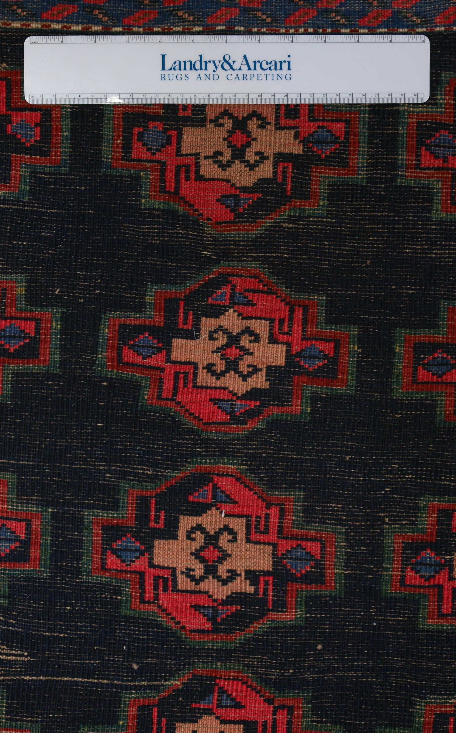 Antique Karabagh Handwoven Tribal Rug, J75108