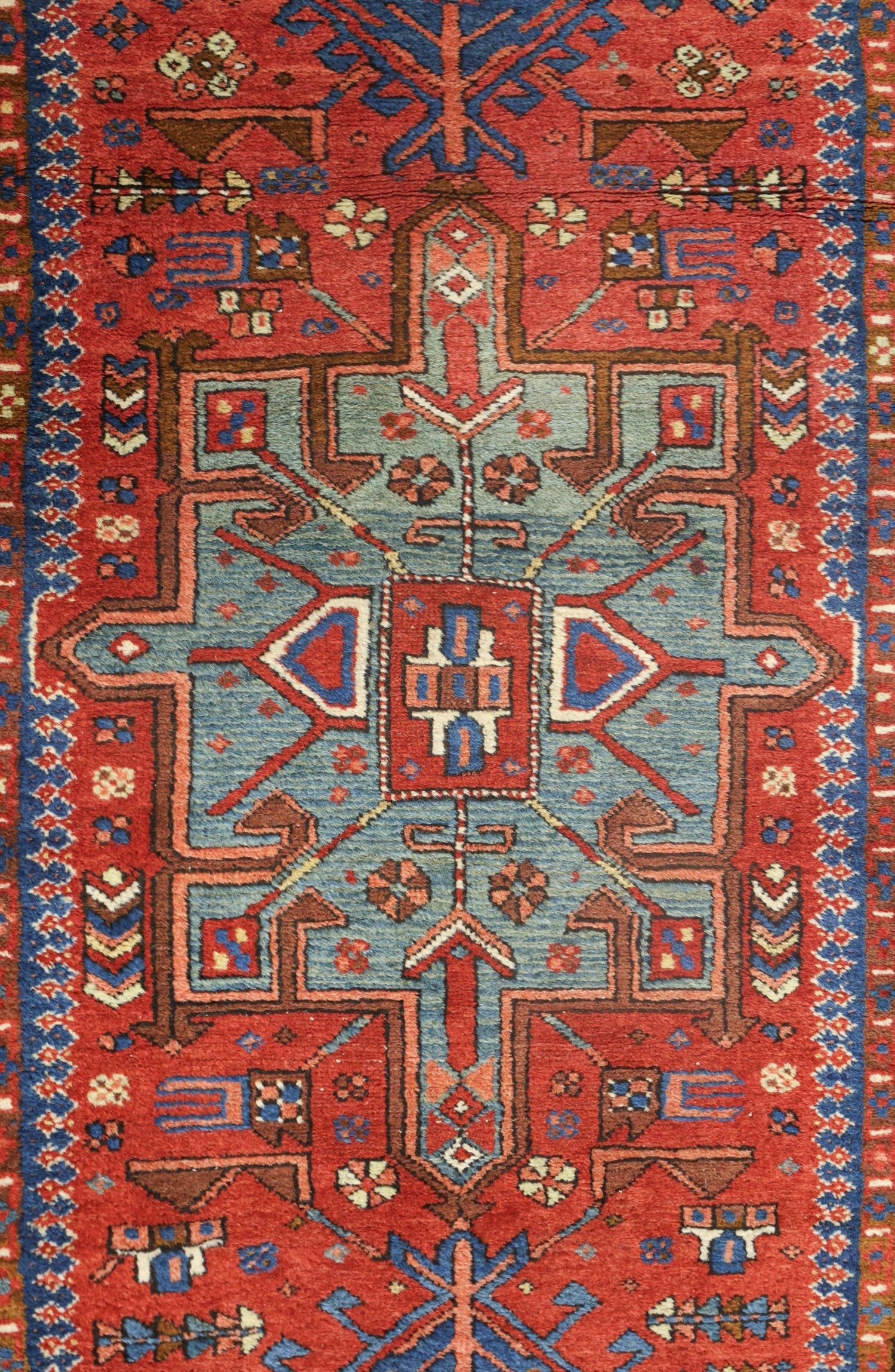 Antique Karaja Handwoven Tribal Rug, J70646