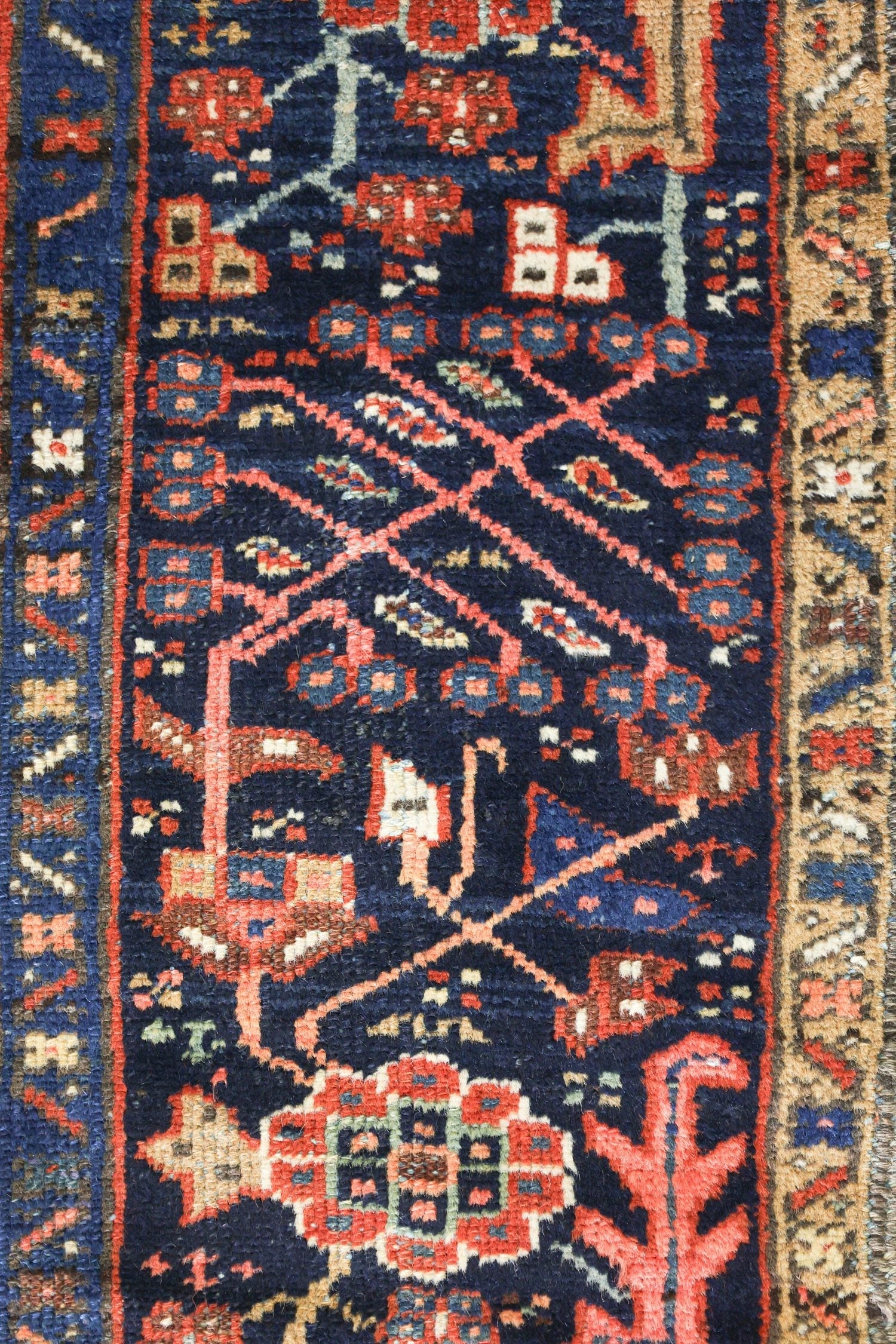 Antique Karaja Handwoven Tribal Rug, J75307