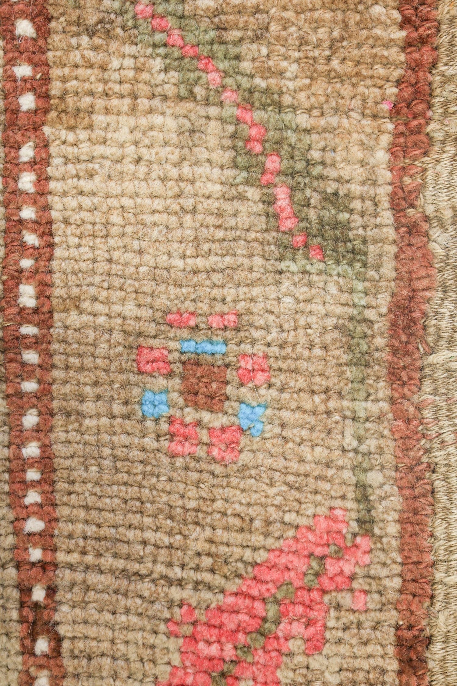 Vintage Kars Handwoven Tribal Rug, J70951