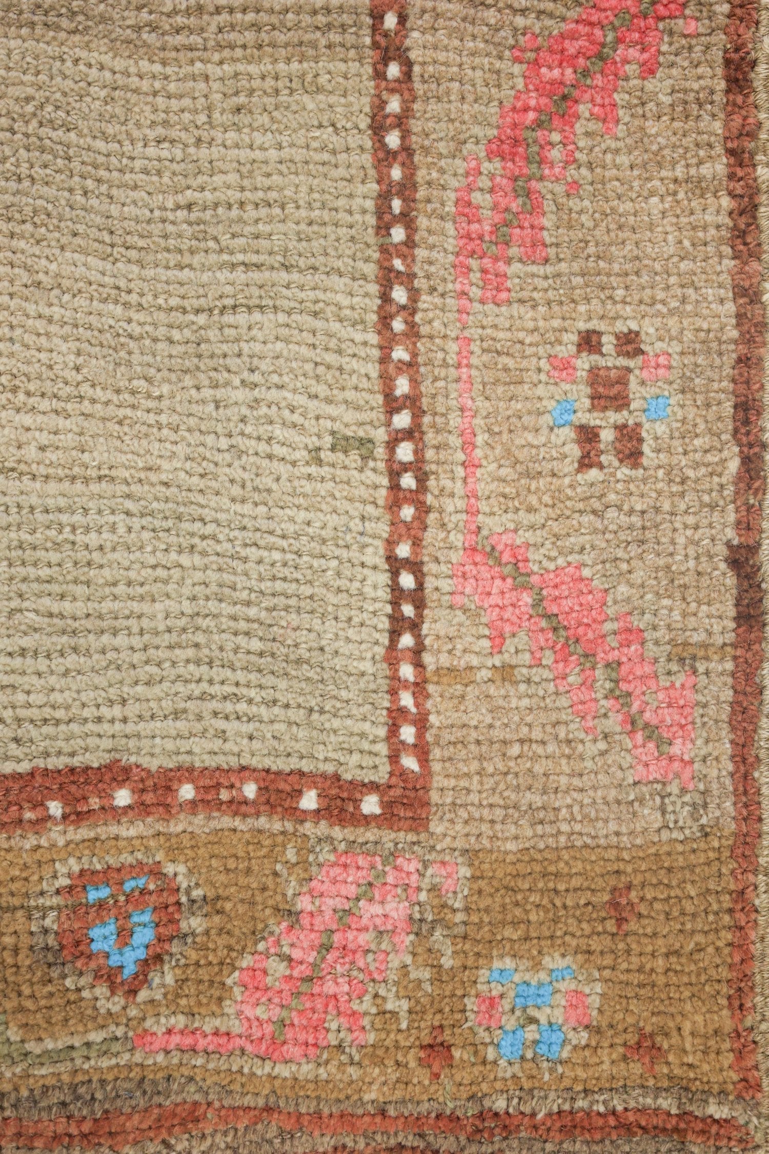 Vintage Kars Handwoven Tribal Rug, J70951