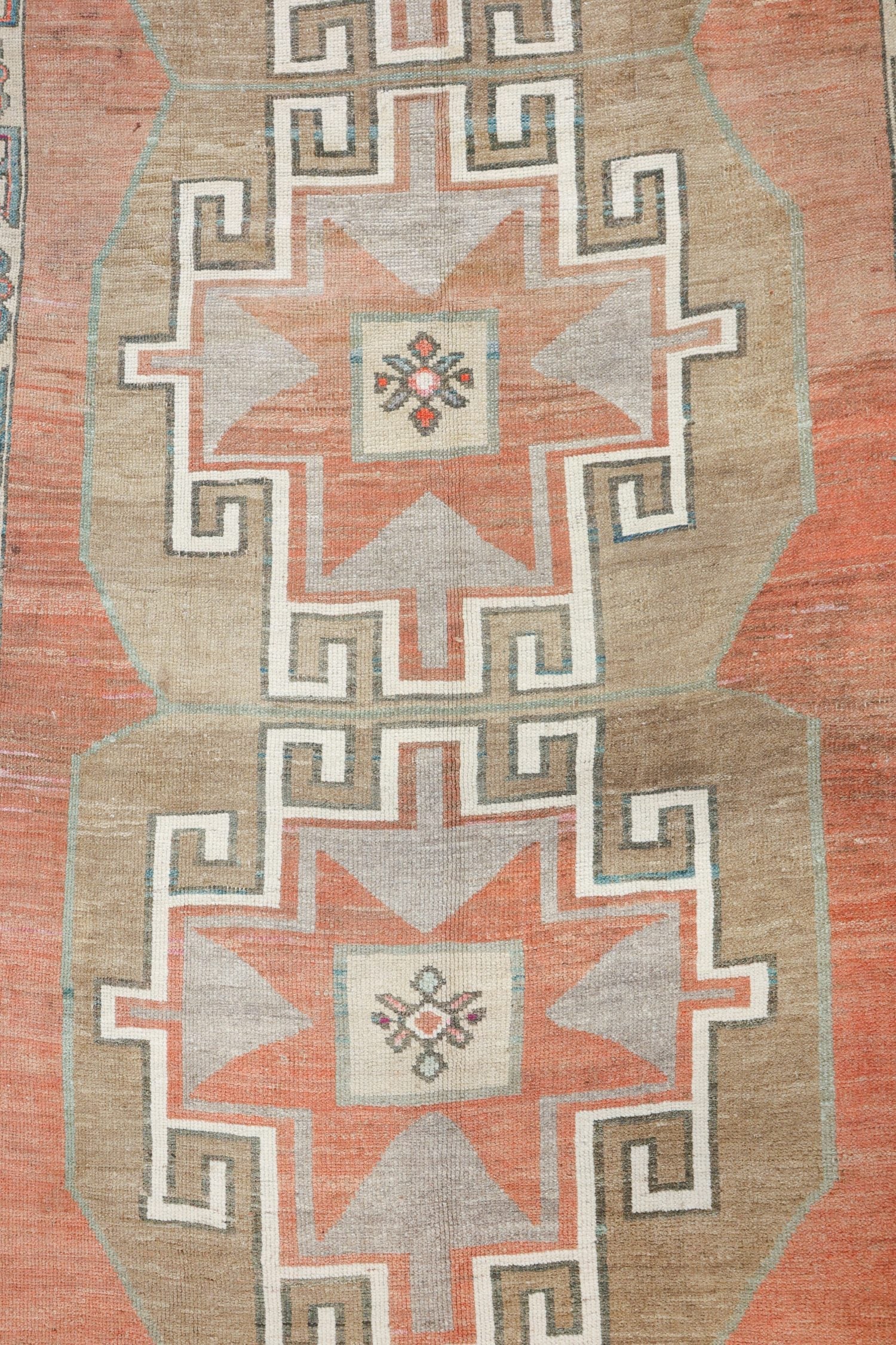 Vintage Kars Handwoven Tribal Rug, J75148