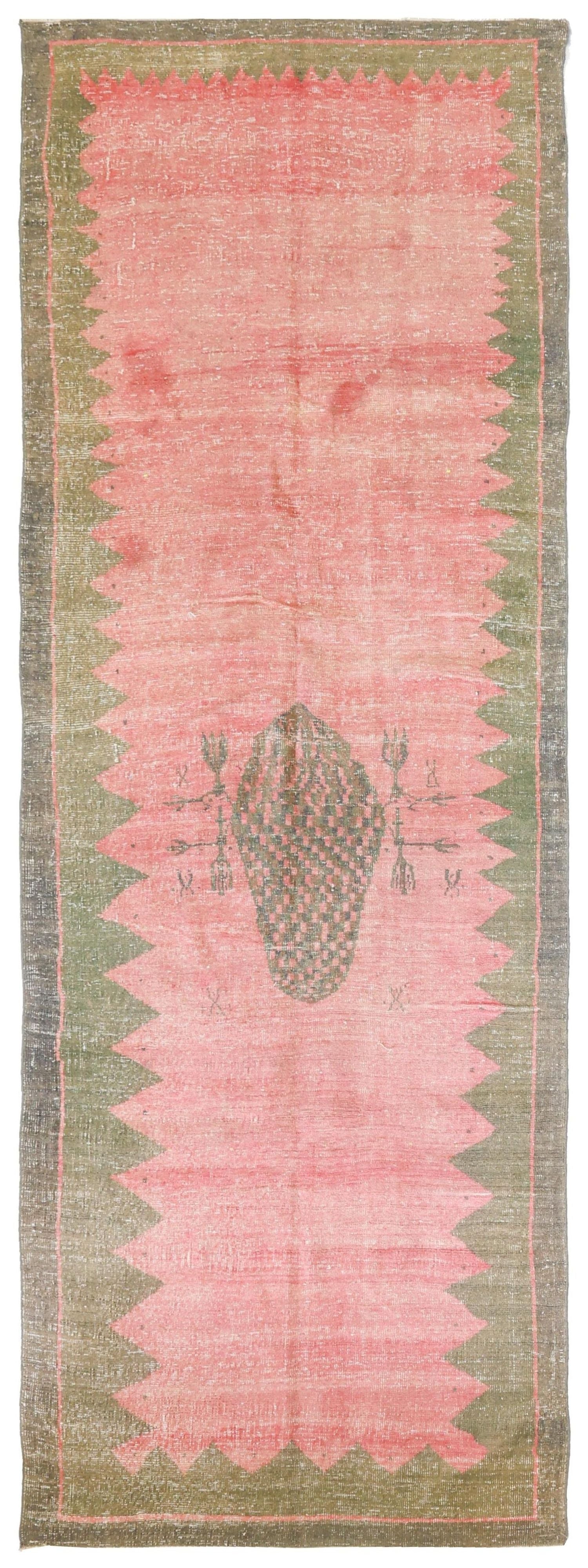 Vintage Kars Handwoven Tribal Rug