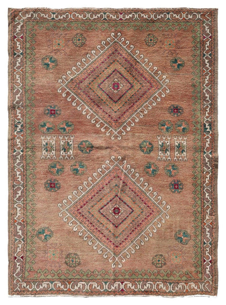 Vintage Kars Handwoven Tribal Rug