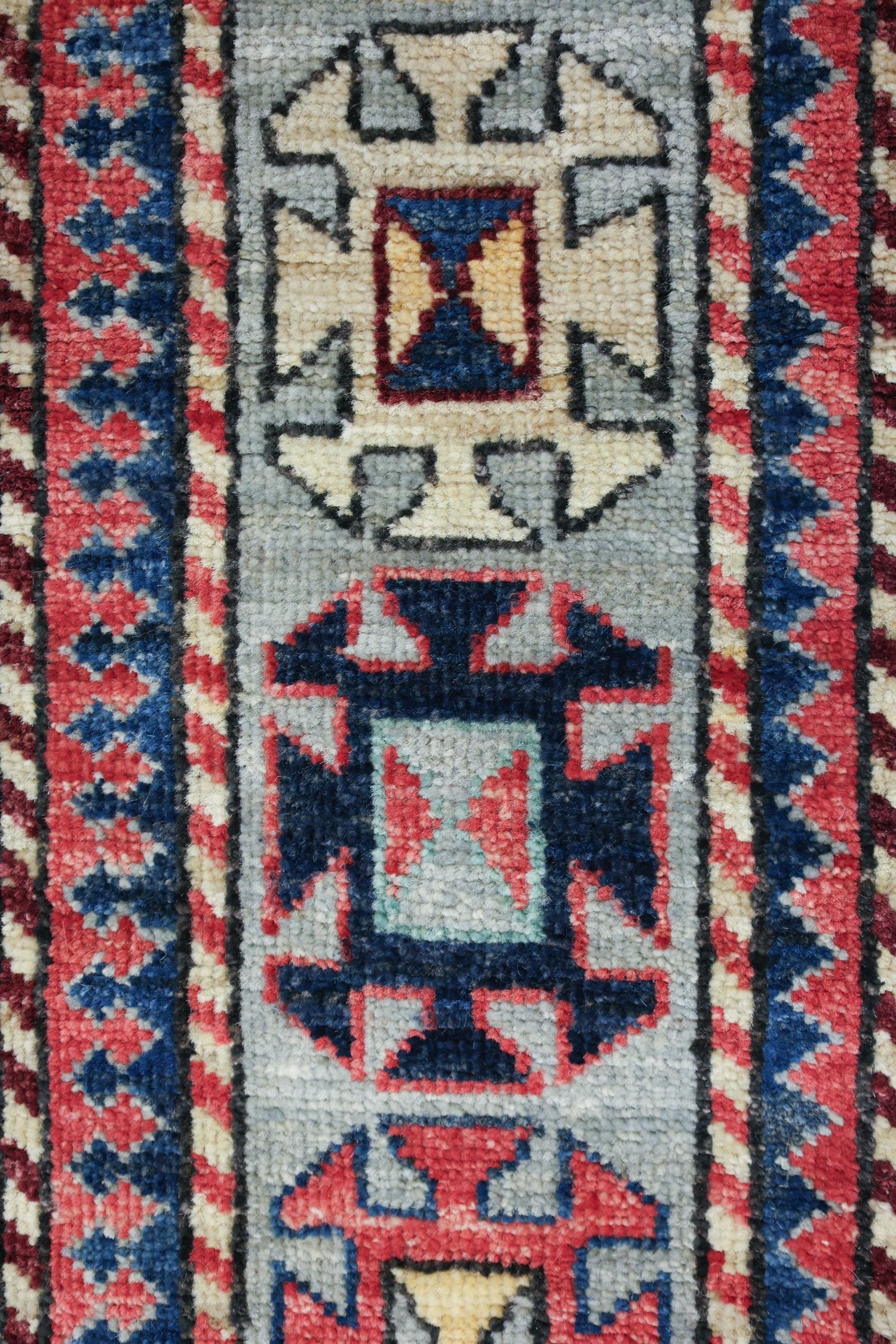 Kazak Handwoven Tribal Rug, J74739