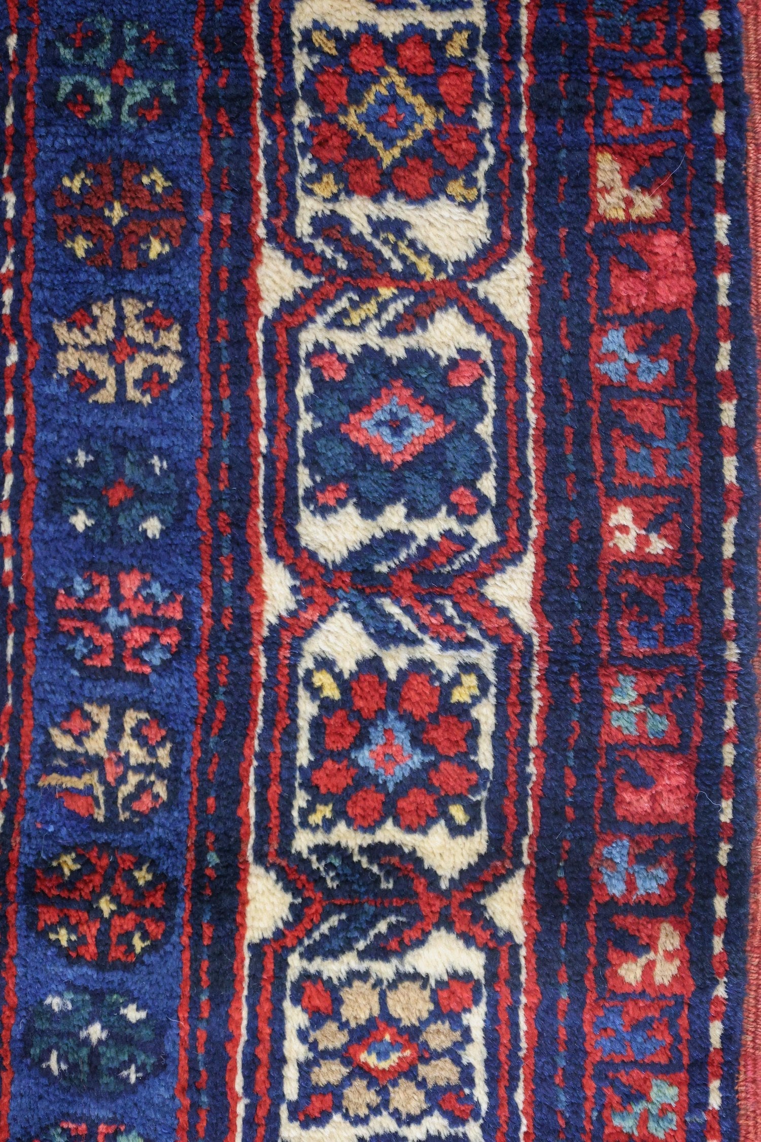 Antique Kazak Handwoven Tribal Rug, J75082