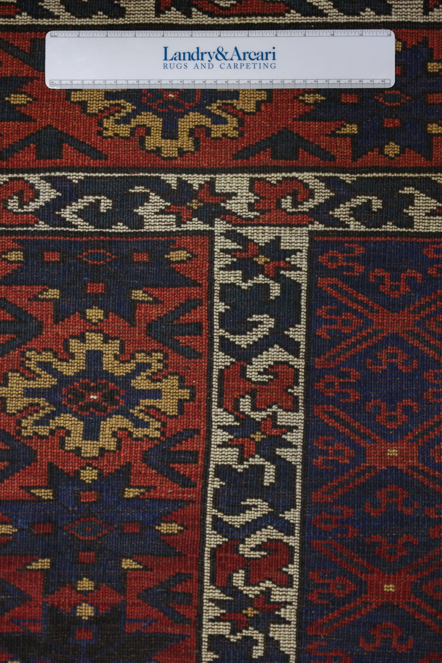 Antique Kazak Handwoven Tribal Rug, J75087