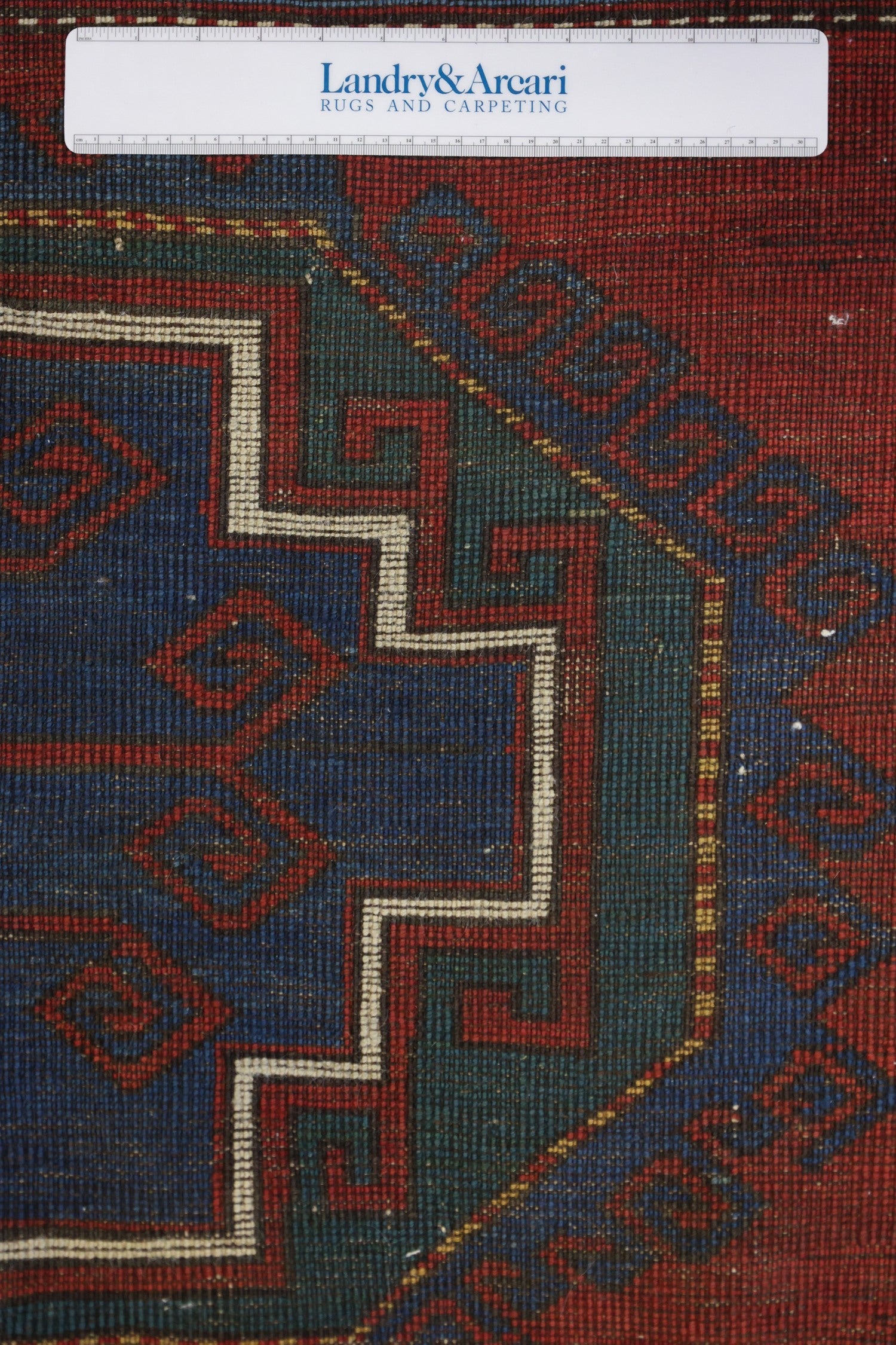 Antique Kazak Handwoven Tribal Rug, J75090