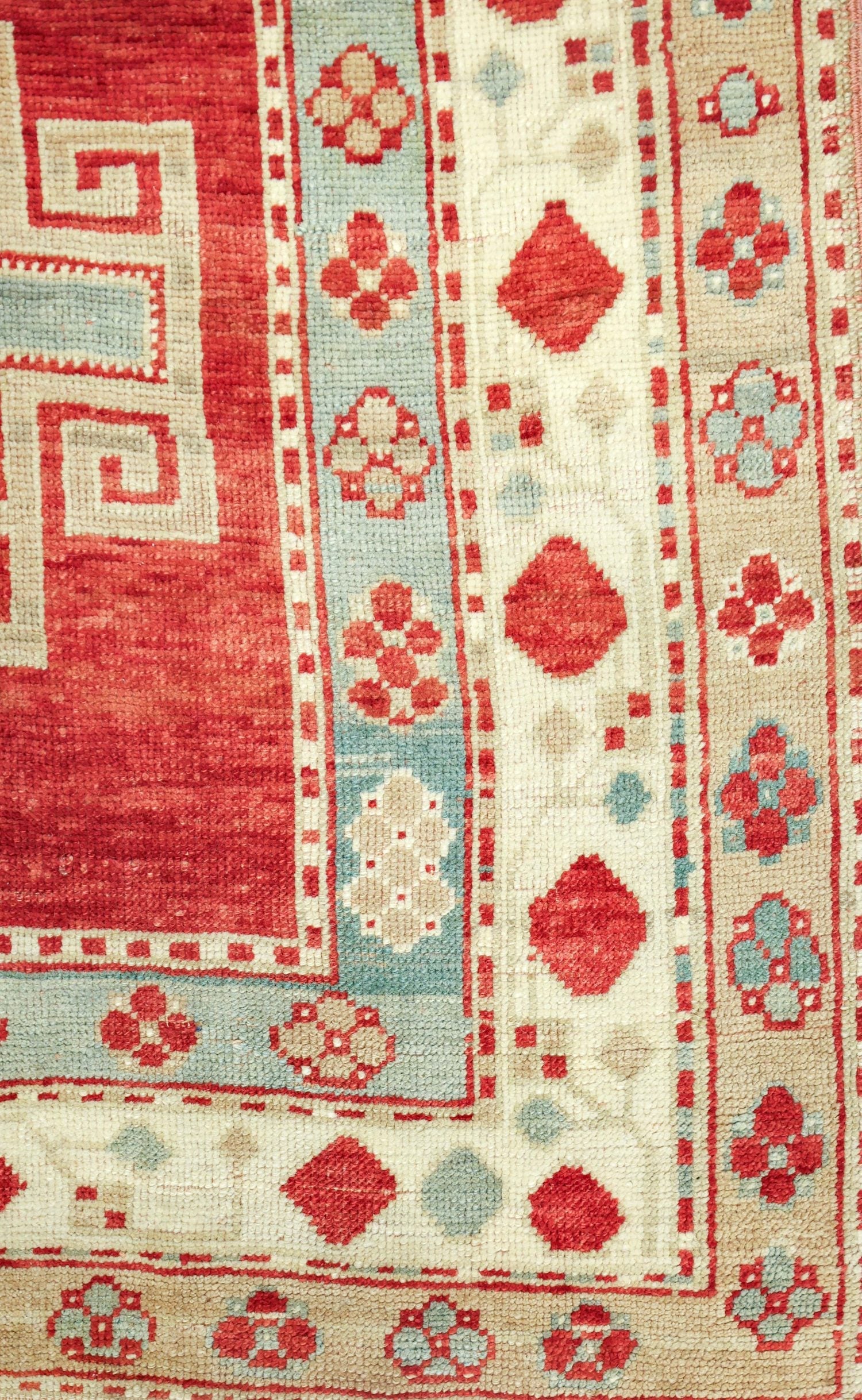 Vintage Kazak Handwoven Tribal Rug, J75688
