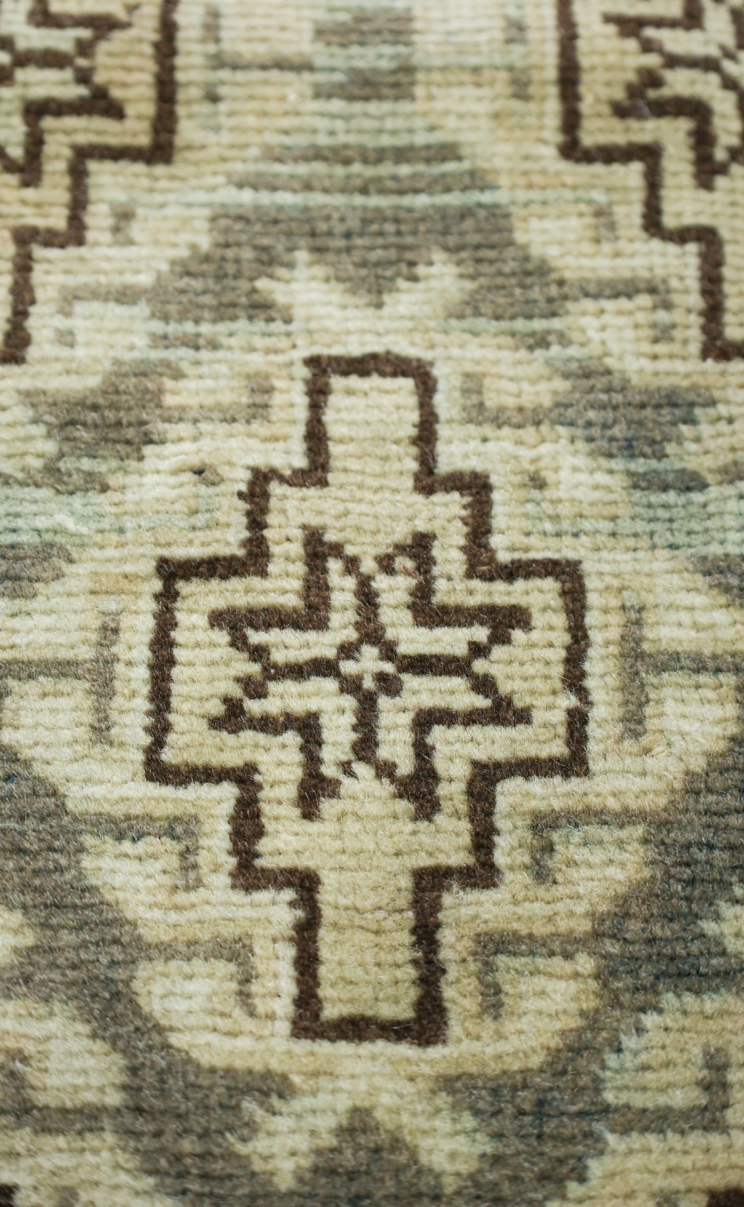 Vintage Kazak Handwoven Tribal Rug, J76656