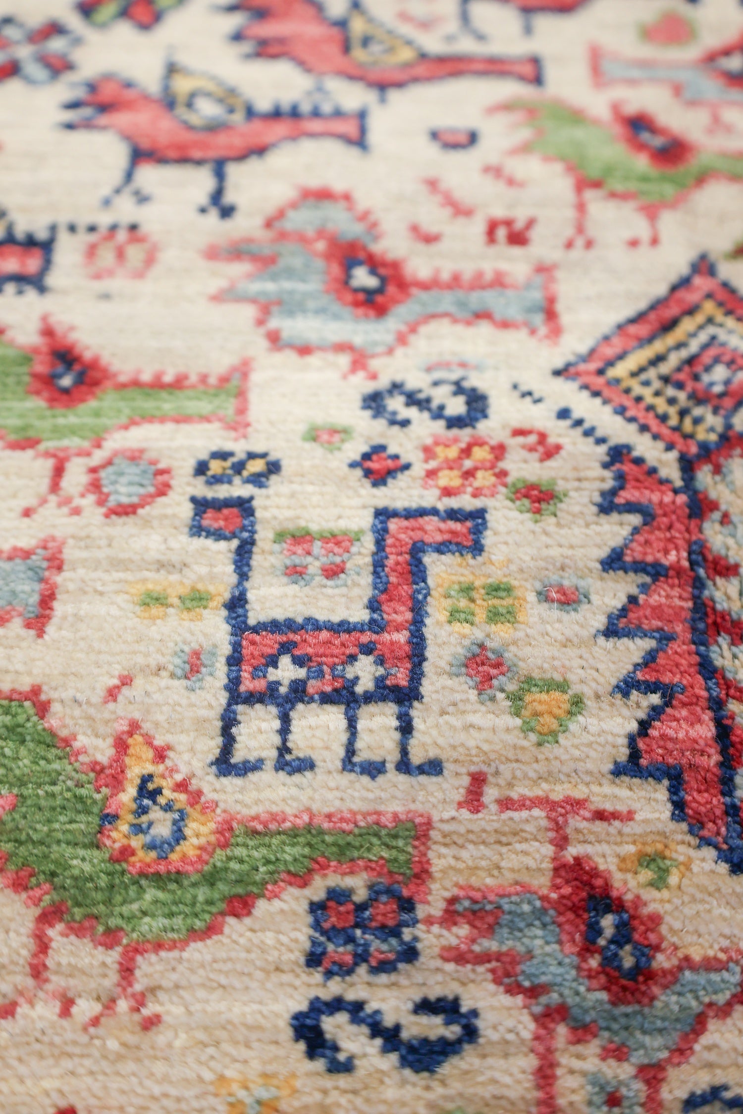 Khamseh Handwoven Tribal Rug, J74205