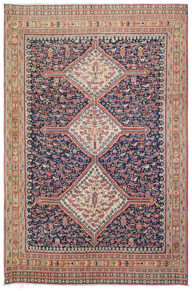 Khamseh Handwoven Tribal Rug