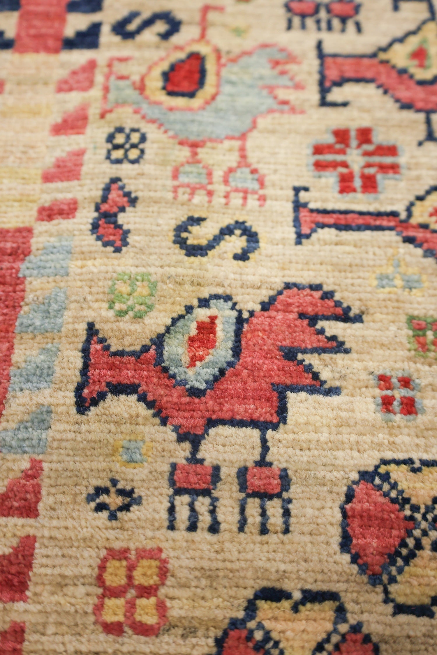 Khamseh Handwoven Tribal Rug, J74206