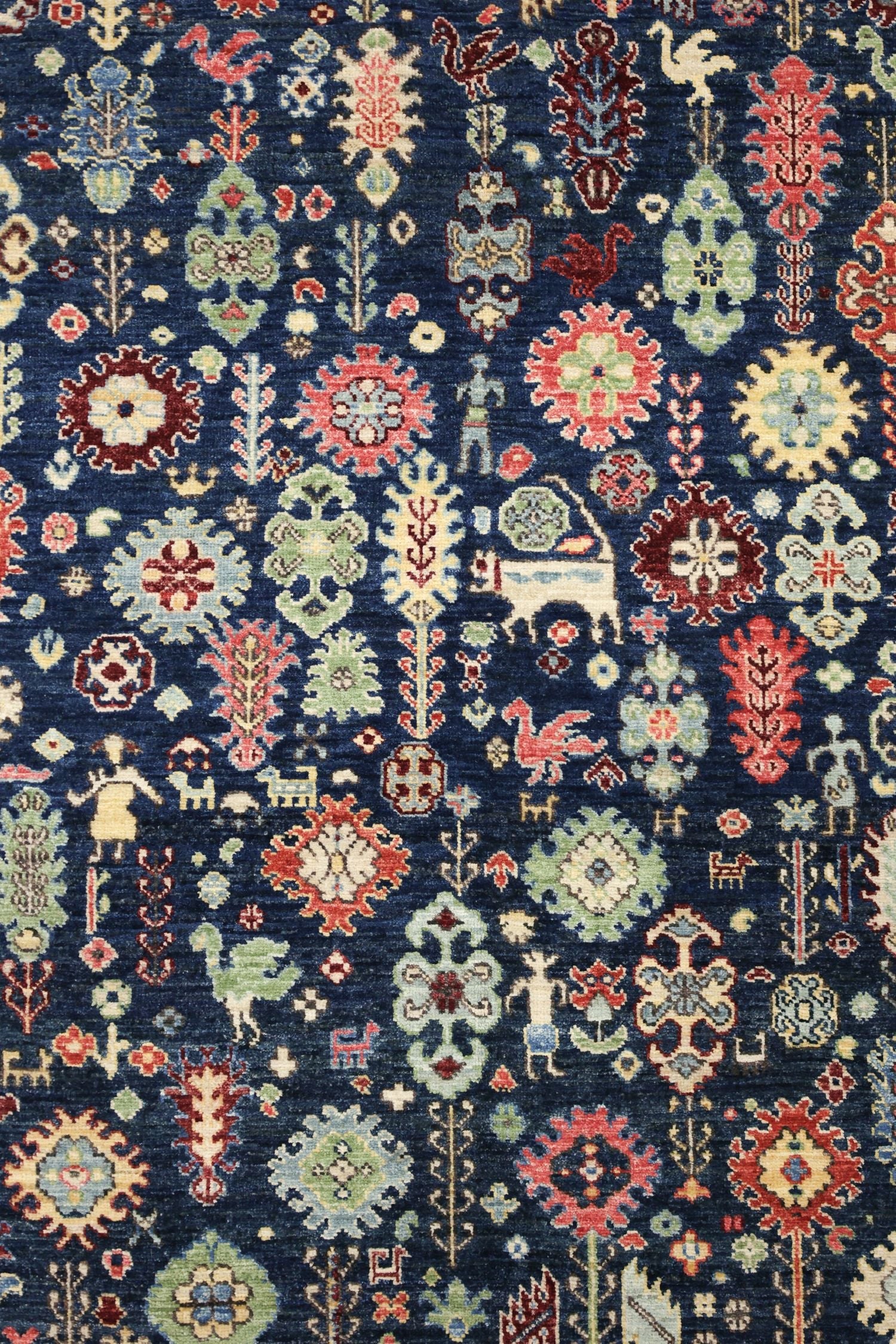 Khamseh Handwoven Tribal Rug, J74757