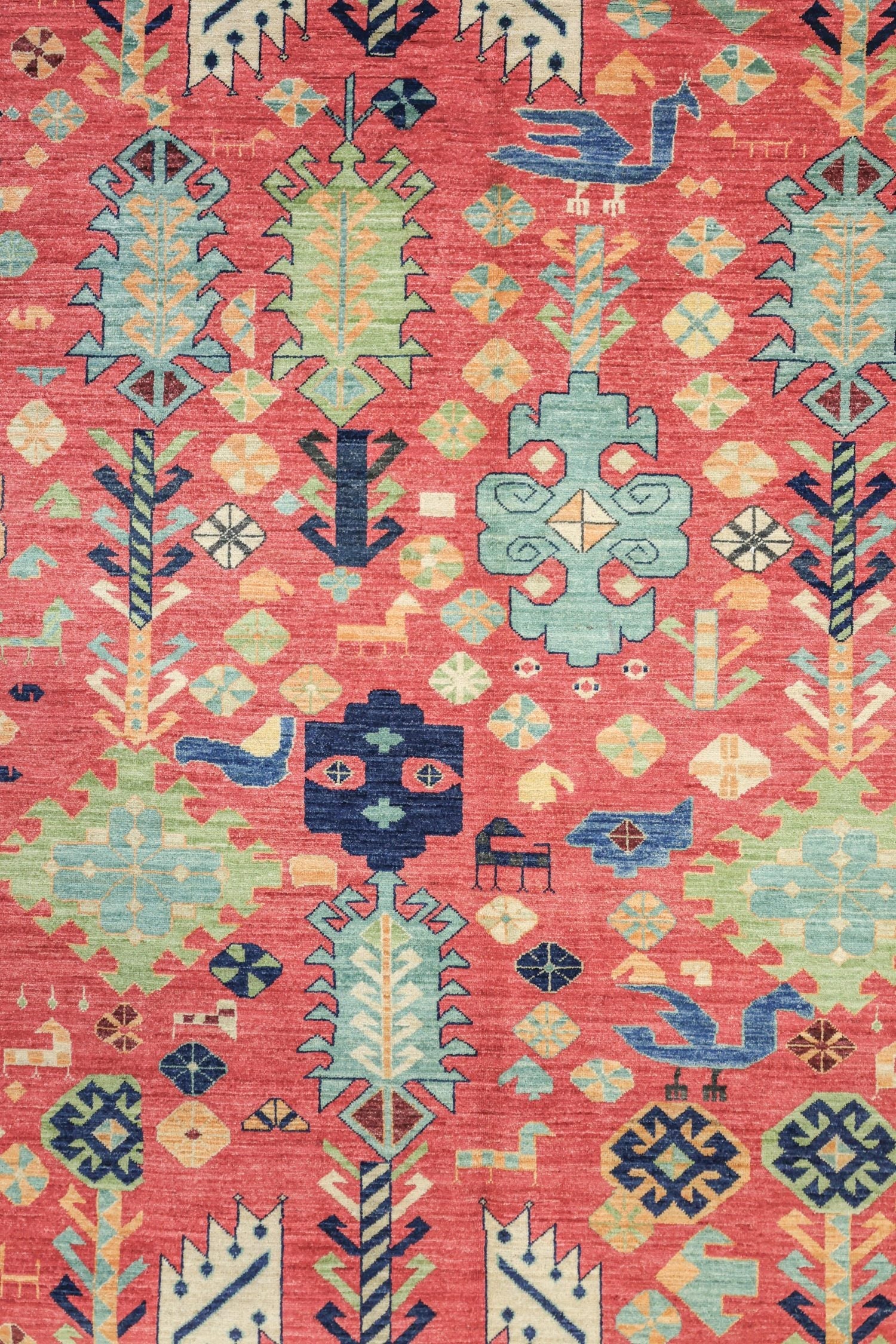 Khamseh Handwoven Tribal Rug, J74792