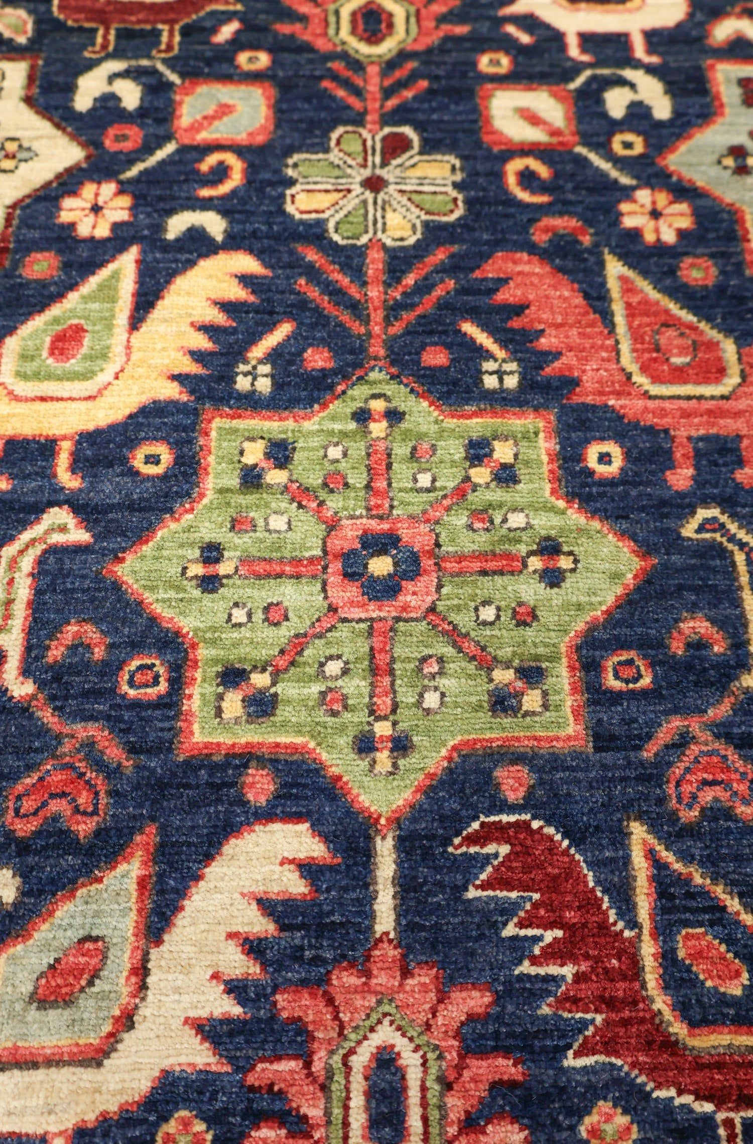 Khamseh Handwoven Tribal Rug, J74799