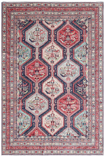 Khamseh Handwoven Tribal Rug